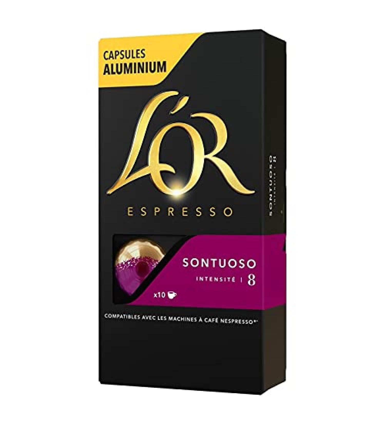L'OR - Espresso Suntuoso 52G - Lot Of 4 - Buy Online on GoSupps.com