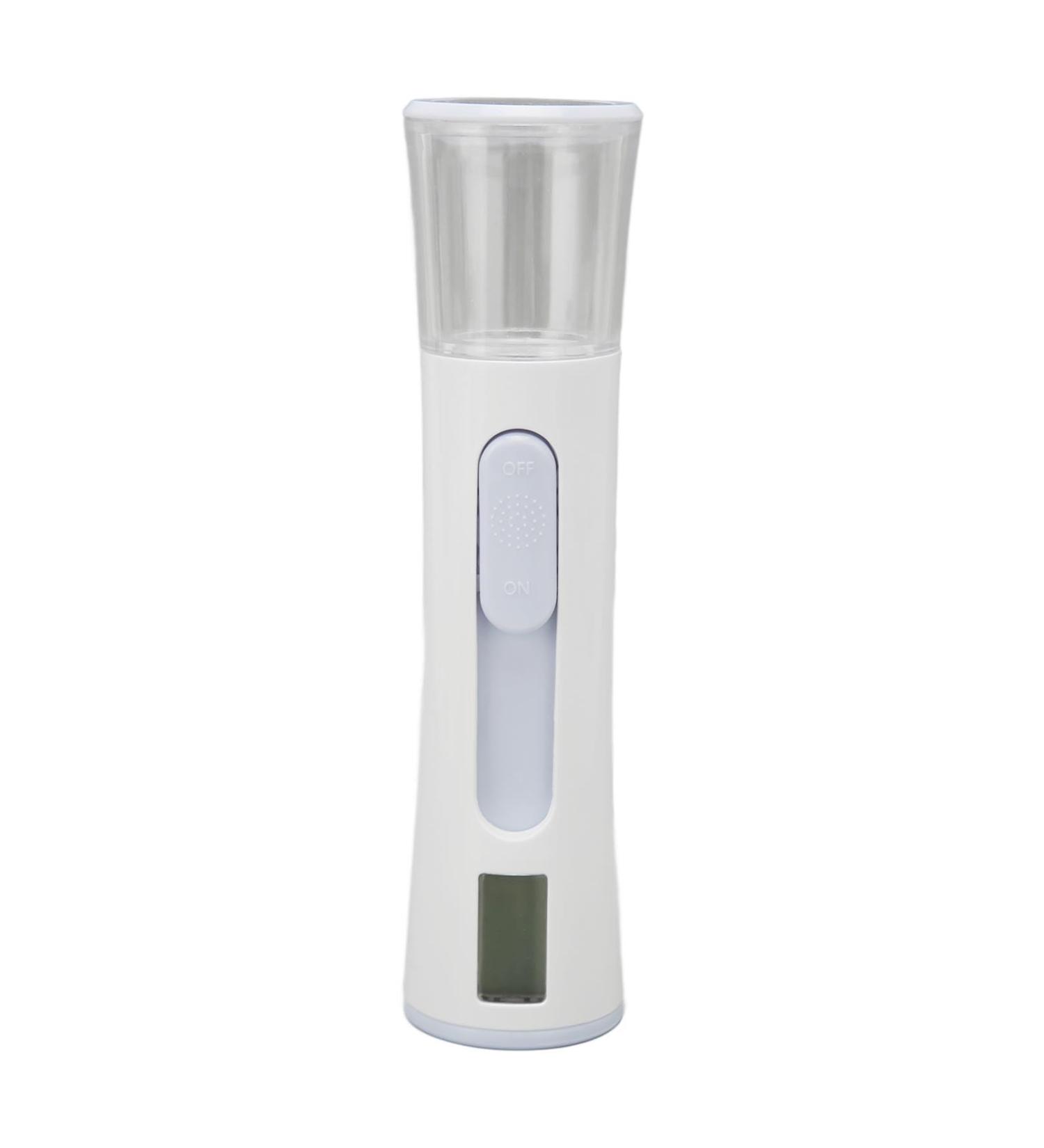 Nano Facial Steamer Water and Oil Test ABS Dual Head Nano Face Sprayer LCD Screen Display for Home - Buy Online on GoSupps.com