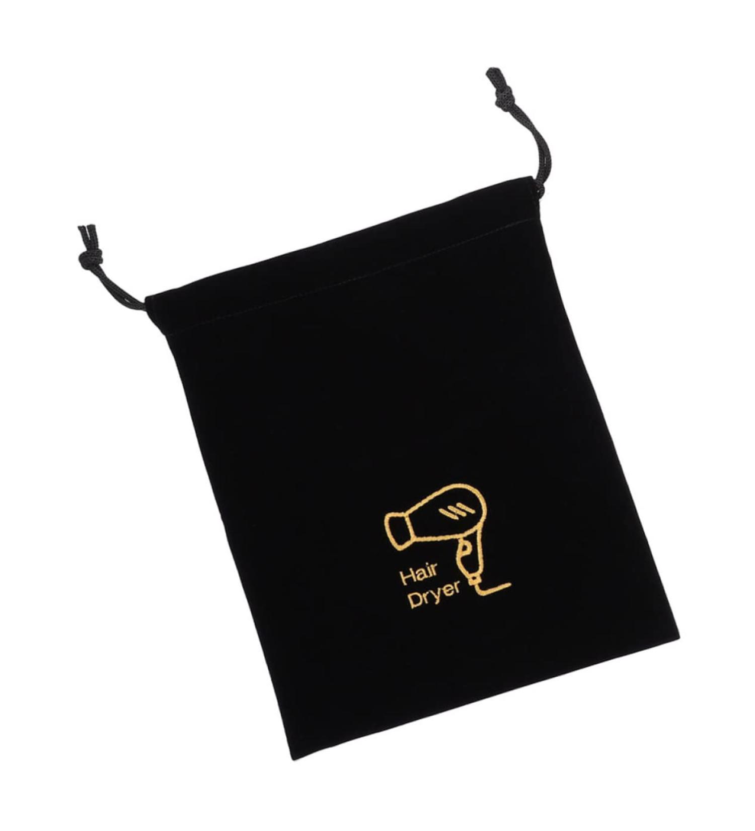 Hair Dryer Storage Bag Travel Hair Dryer Black Drawstring Bag Hair Dryer Bags Multifunctional Bag - Buy Online on GoSupps.com