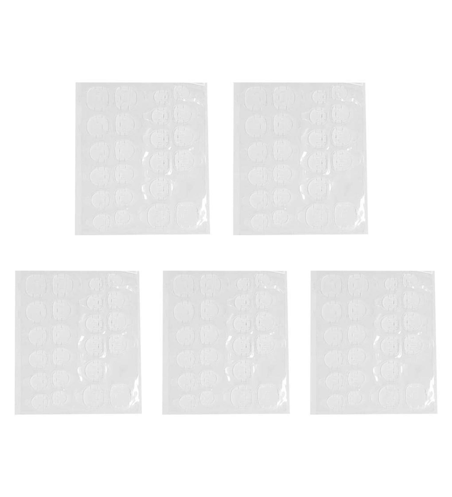 dijiusidy 120 Pieces Nail Adhesive Tabs Practical Breathable Flexible Double-Side Tape Decoration Jelly Stickers for Manicure - Buy Online on GoSupps.com