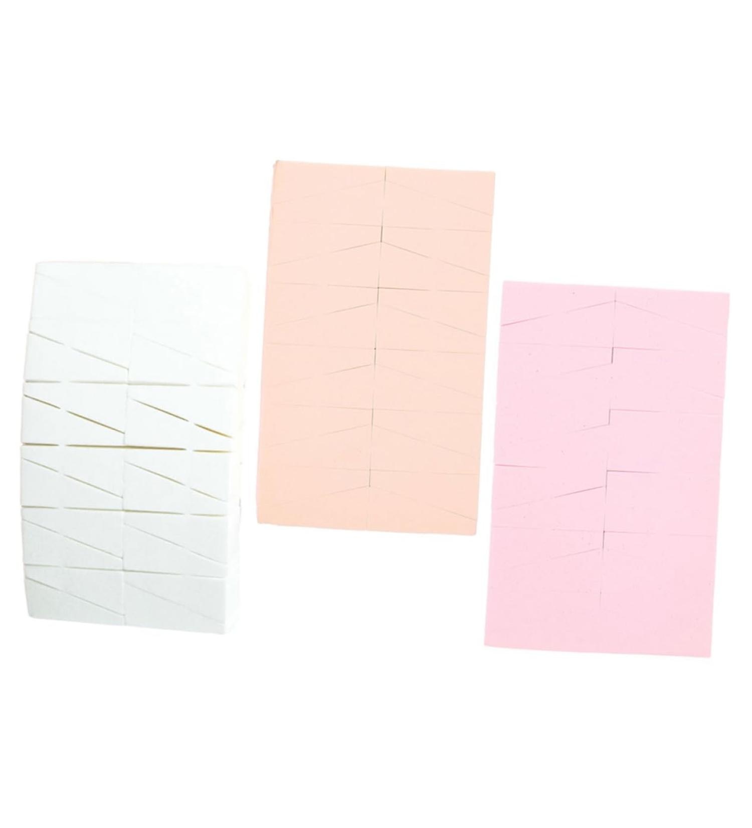 Buy Housoutil 3 Triangle Puff Blending Sponges - Best Makeup Tools for Liquid Foundation - Hydrophilic Polyurethane Face Pads - Wet & Dry Use - Buy Online on GoSupps.com