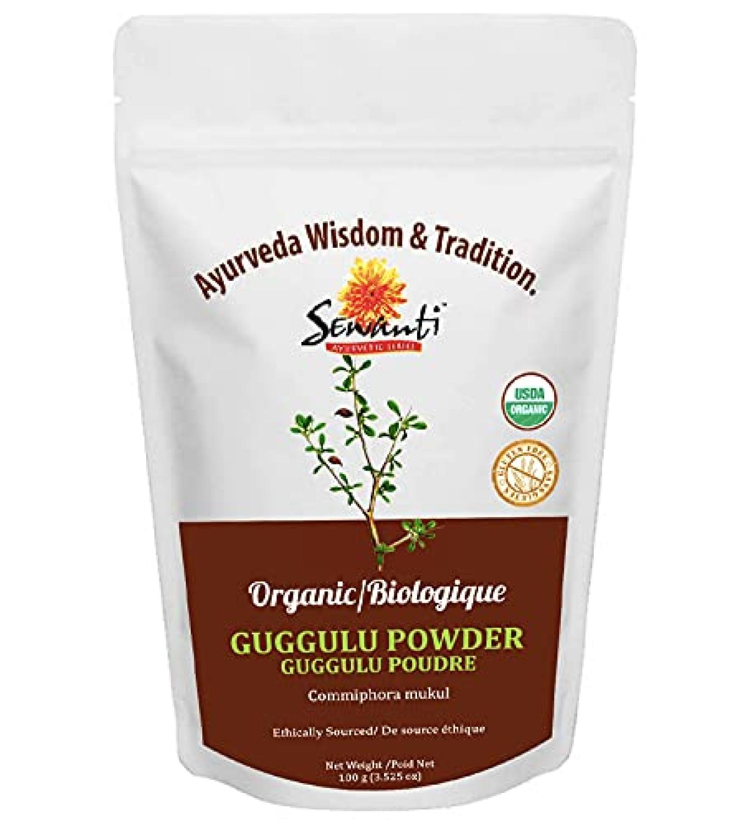 Sewanti Organic Guggulu Powder NPN 80093757 100g (Rejuvenative Tonic) - Buy Online on GoSupps.com