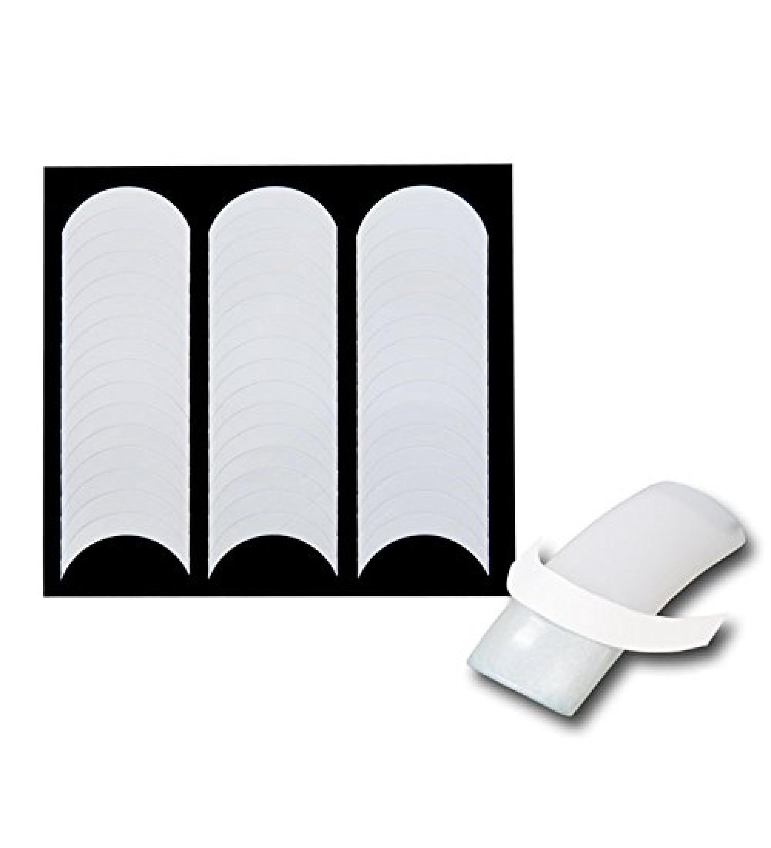 French stencil U-shape for the perfect smile line