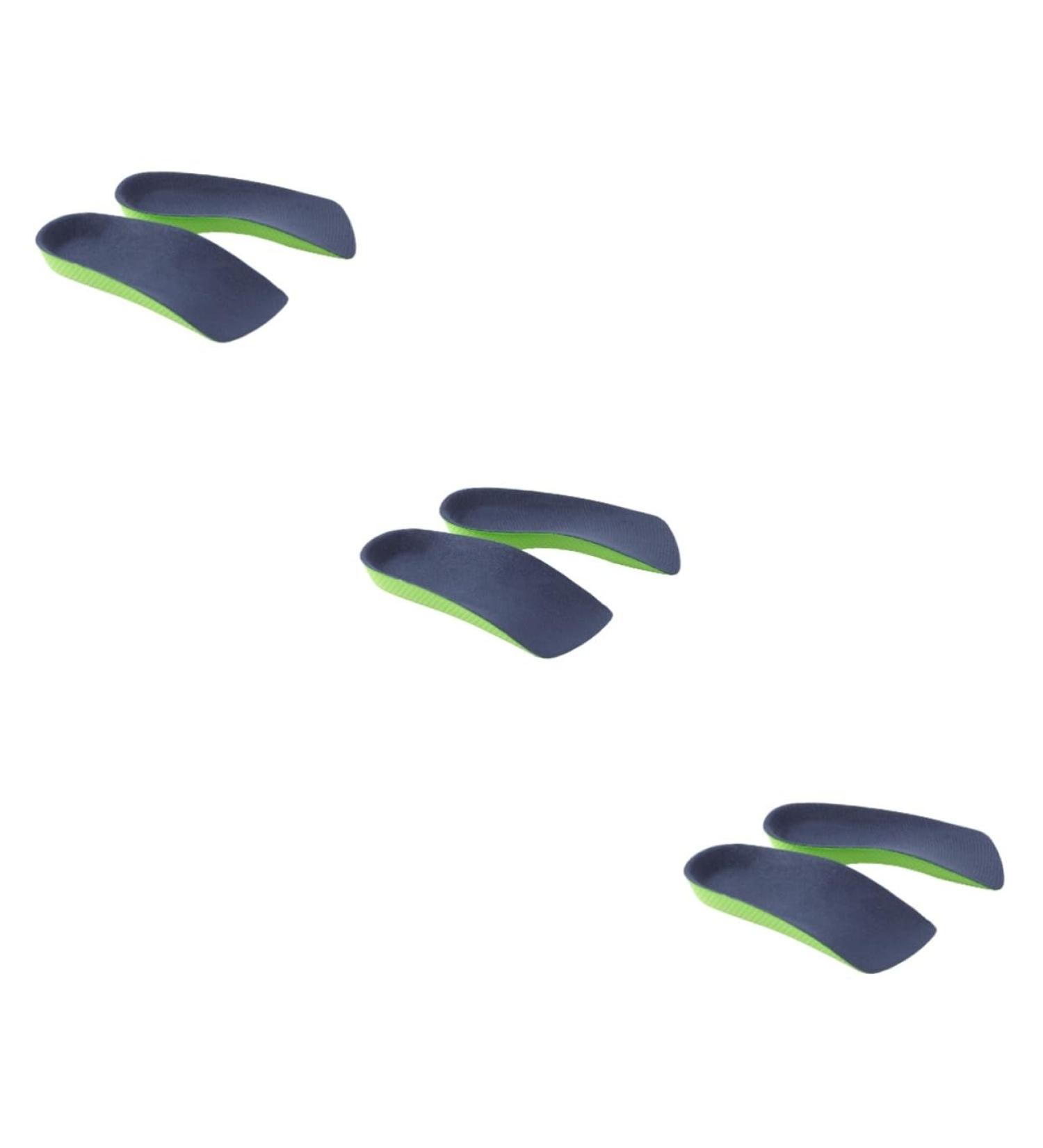 Healvian 3 Pairs 3/4 Arch Support Insoles - Orthotic Inserts for Plantar Relief & High Arch Comfort - Buy Online on GoSupps.com