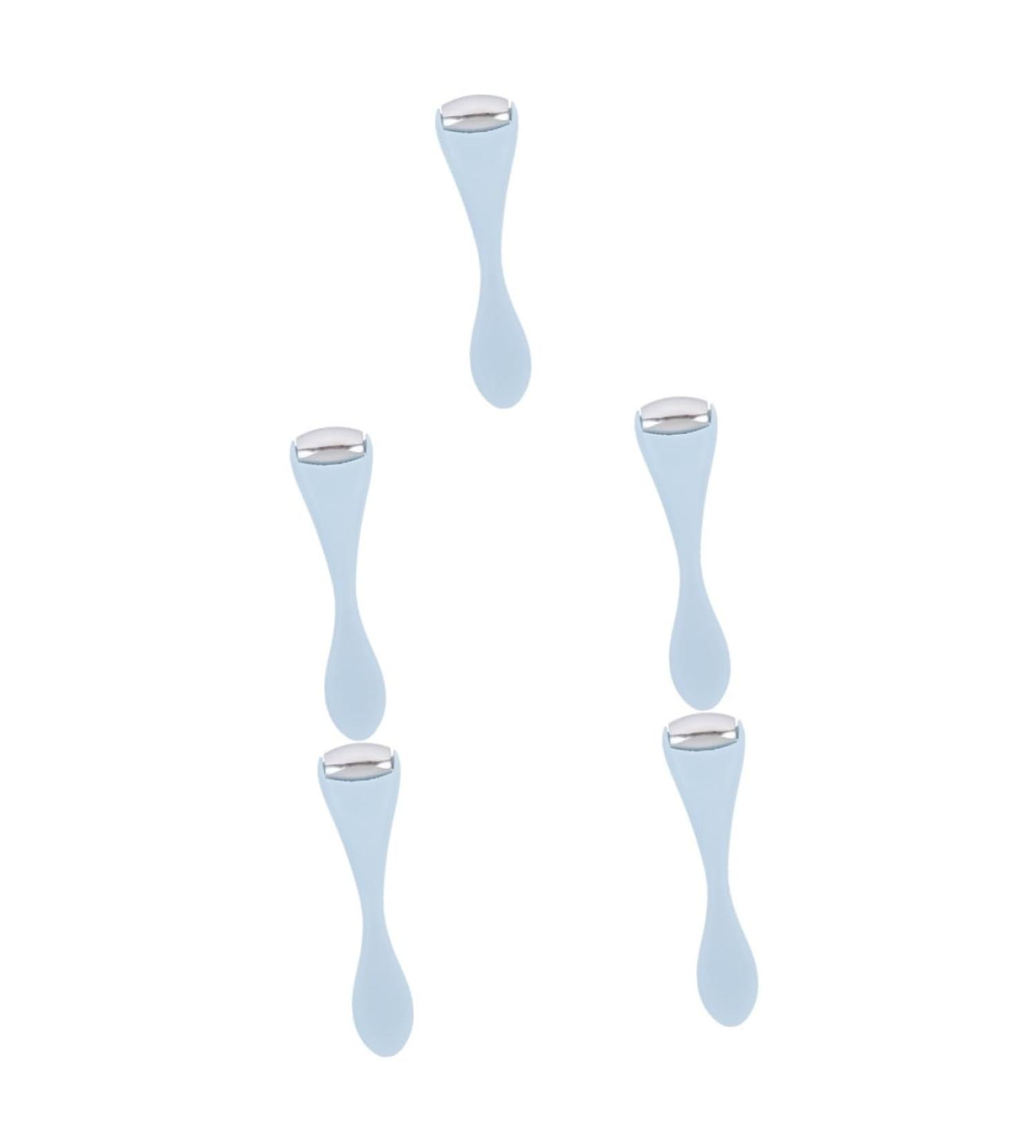 5-Piece Ice Rolling Massage Eye Cream Roller Set - Reduce Dark Circles & Puffiness | Sky Blue ABS | International Shipping Available - Buy Online on GoSupps.com