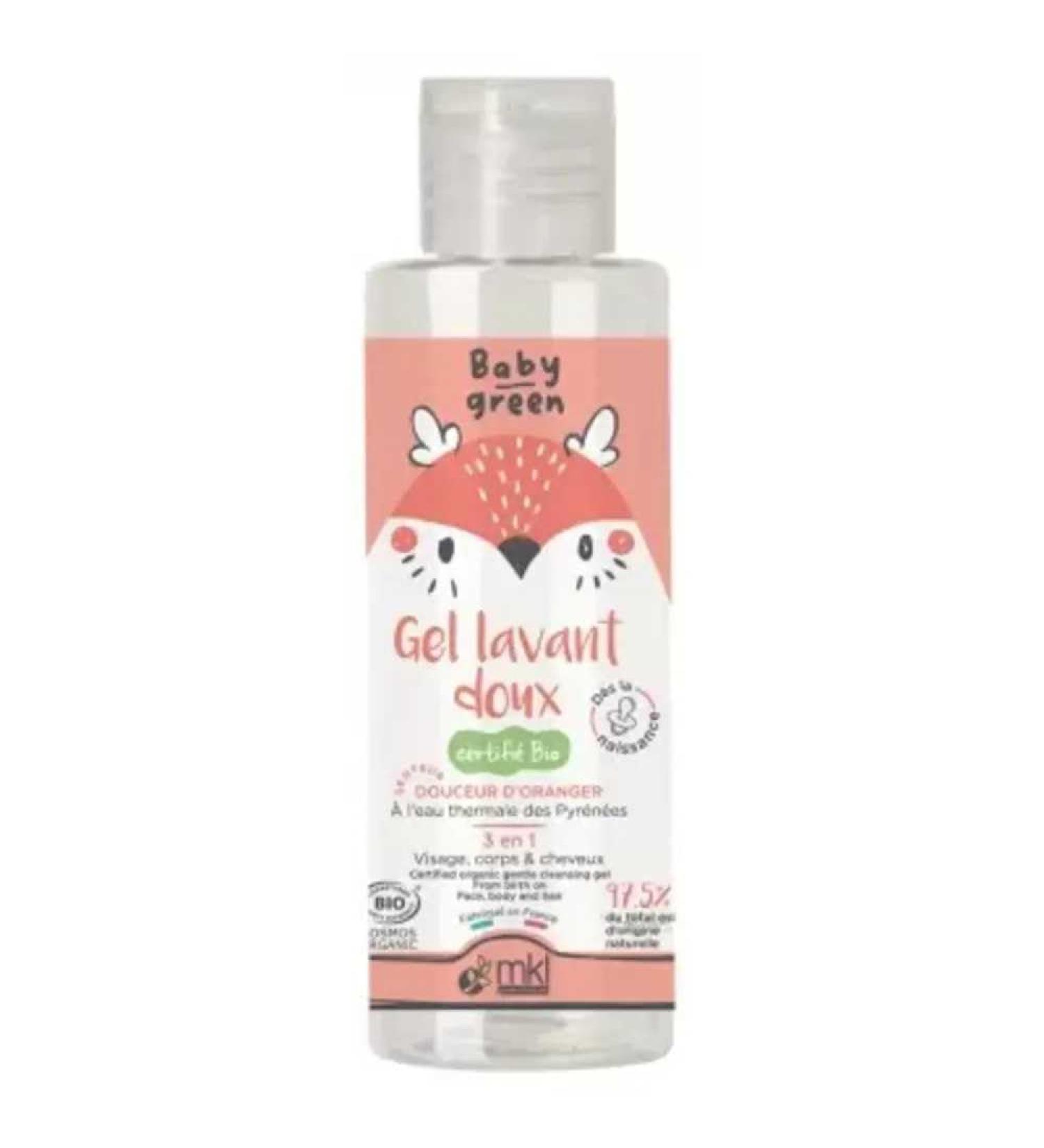 MKL Green Nature Baby Green Gentle Cleansing Gel Organic 100 ml