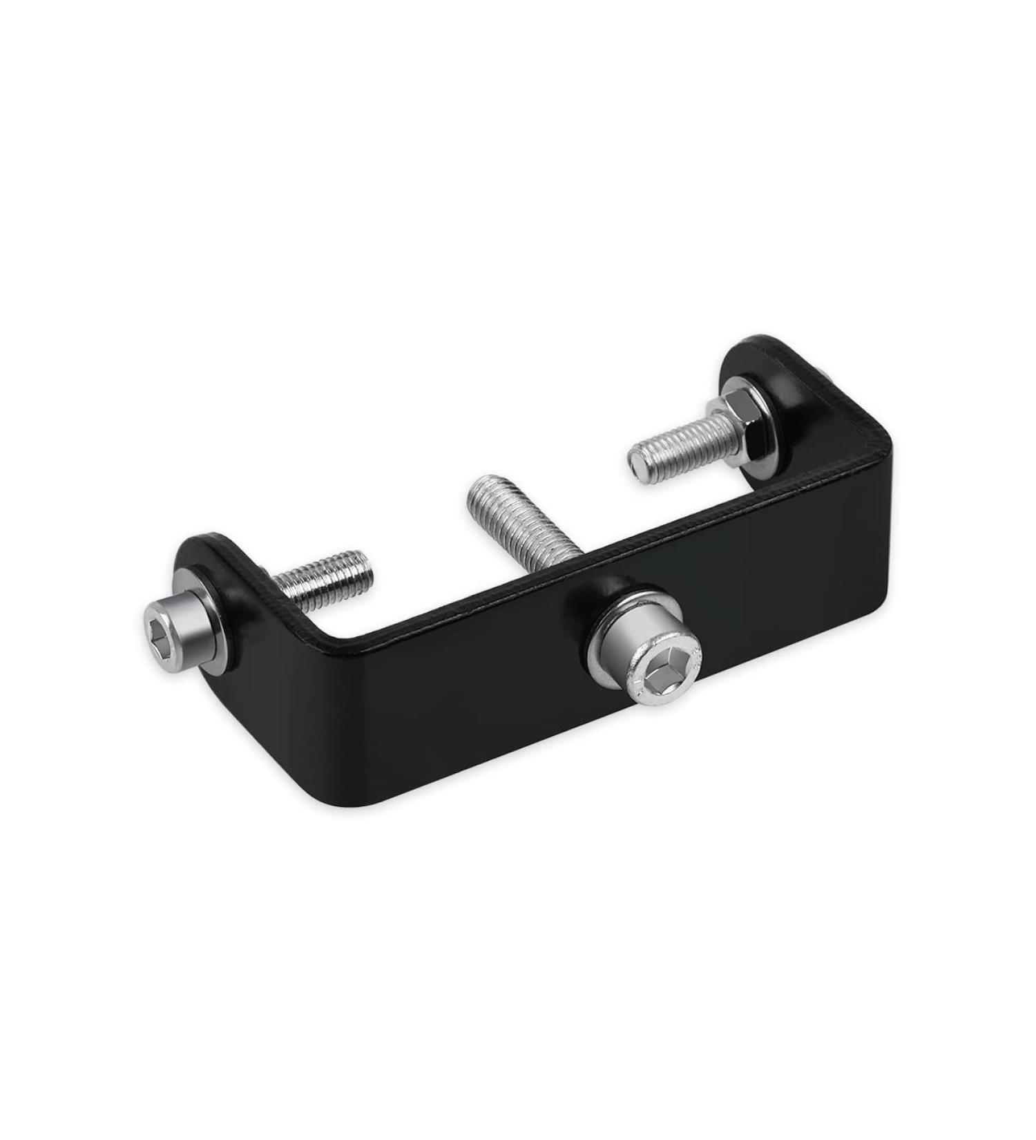 Distinctive Style Bike Rear Rack Mount Adapter - Black | Includes Screws - Buy Online on GoSupps.com