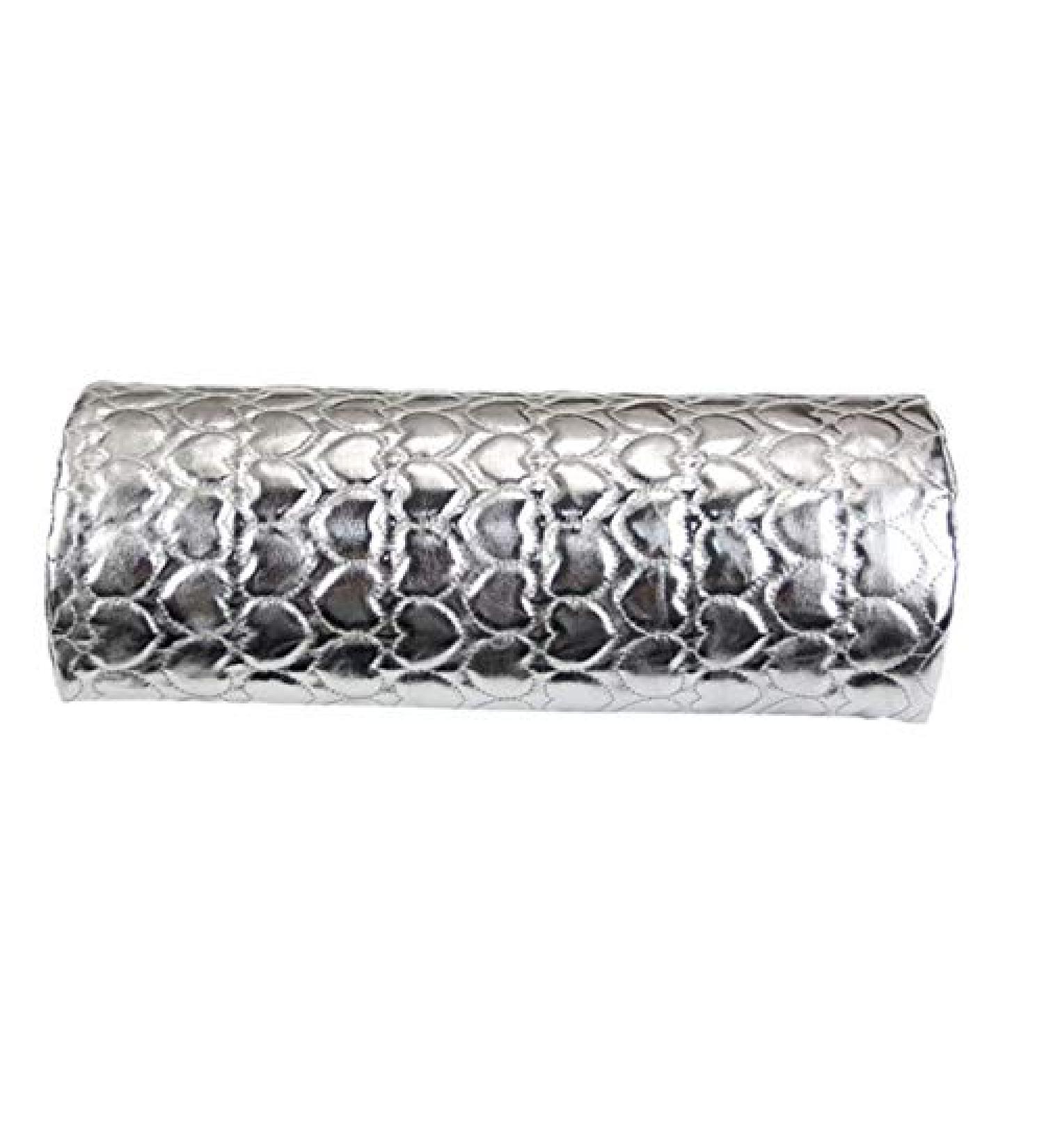 1PCS Nail Art Hand Pillow for Professional Manicure Salon Nail Art Tools Cushion PU Leather Holder Soft Hand Arm Rest Holder - (Color: Silver) - Buy Online on GoSupps.com
