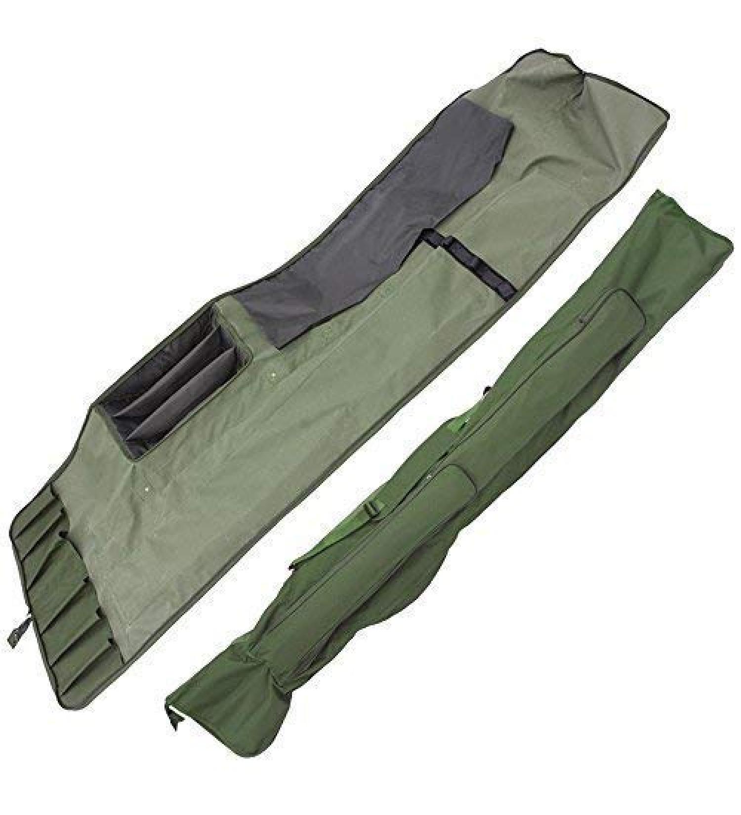 De Luxe NGT Padded 3+3 Carp Runner Fishing Rod Bag - 12ft Sports Carry Case for International Shipping - Buy Online on GoSupps.com