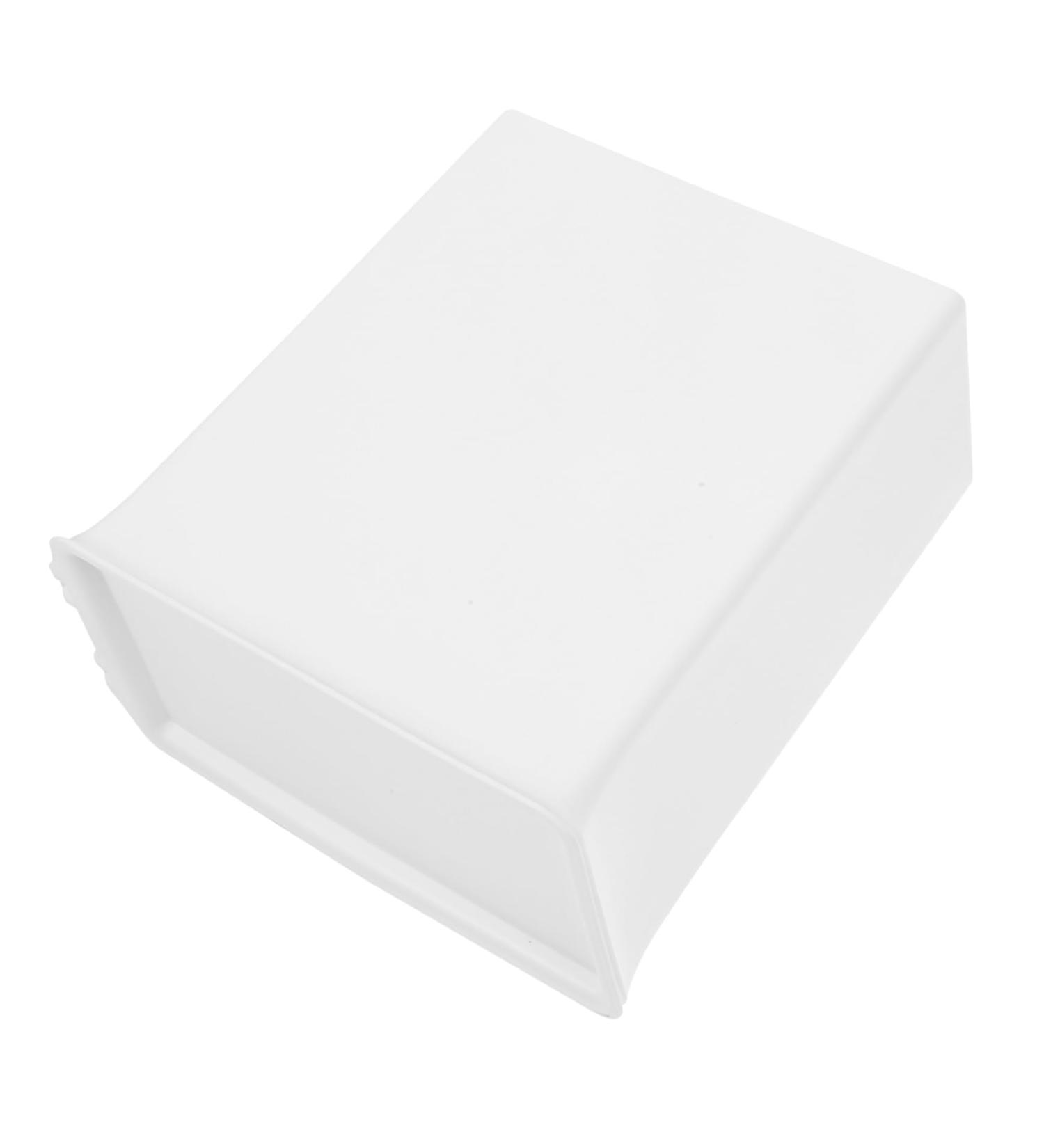 STOBAZA Organization Bucket Box Sheet Laundry Storage Box Plastic Drawers Plastic Storage Bucket Drum With Cover 14.6X14X8CM White - Buy Online on GoSupps.com
