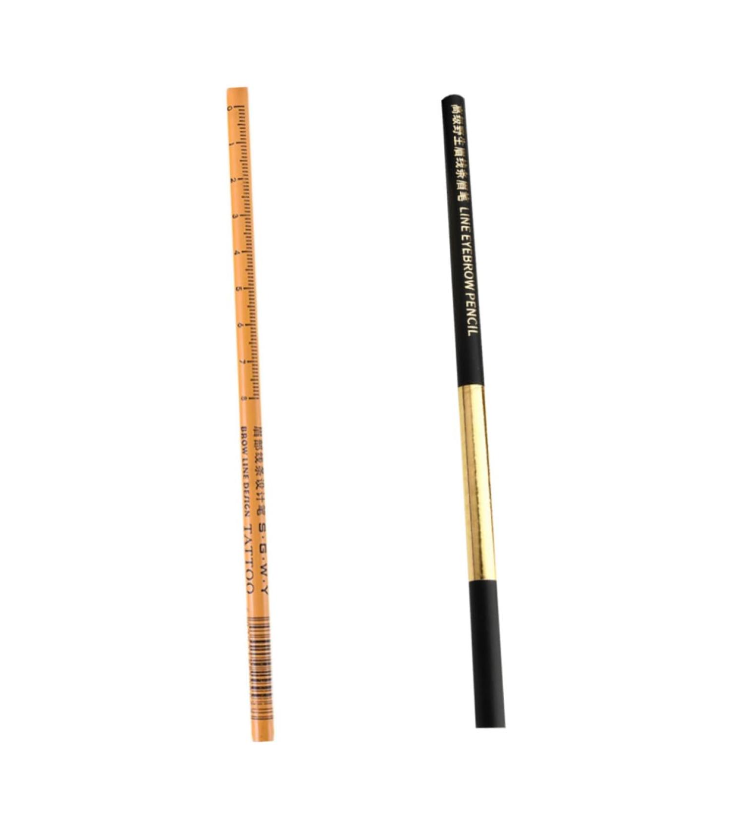  Didiseaon Didiseaon 2Pcs Eyebrow Pencil Eyebrow Pencils Cosmetic Eyebrow Waterproof Pencils Eye-Liner Brown Eye-Liner Dark Brown Eye-Liner Flotation Line Pens - Buy Online on GoSupps.com