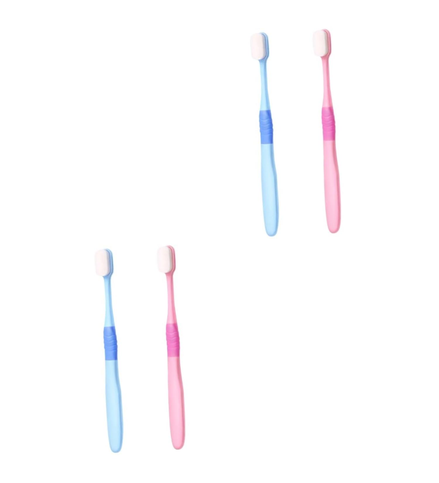 Gatuida 4-Piece Toothbrush Set for Adults & Kids | Sensitive Gums Care | Perfect for Postpartum Dental Hygiene - Buy Online on GoSupps.com