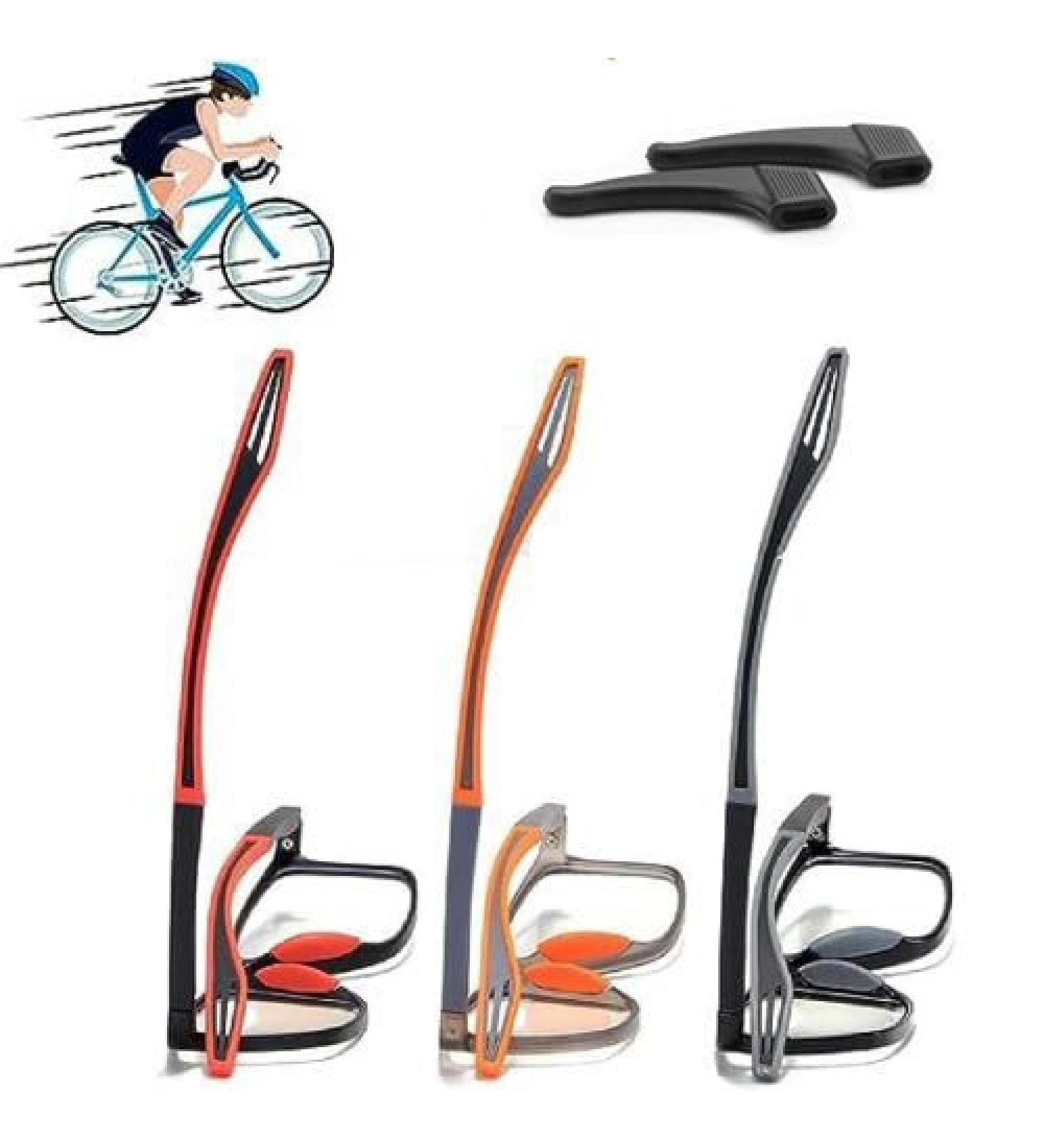 Shop Manly Kicks Reading Glasses - Ultra-Light Anti-Blue Light Presbyopic Glasses for Men | Certainow | Orange Red Black | International Shipping Available - Buy Online on GoSupps.com