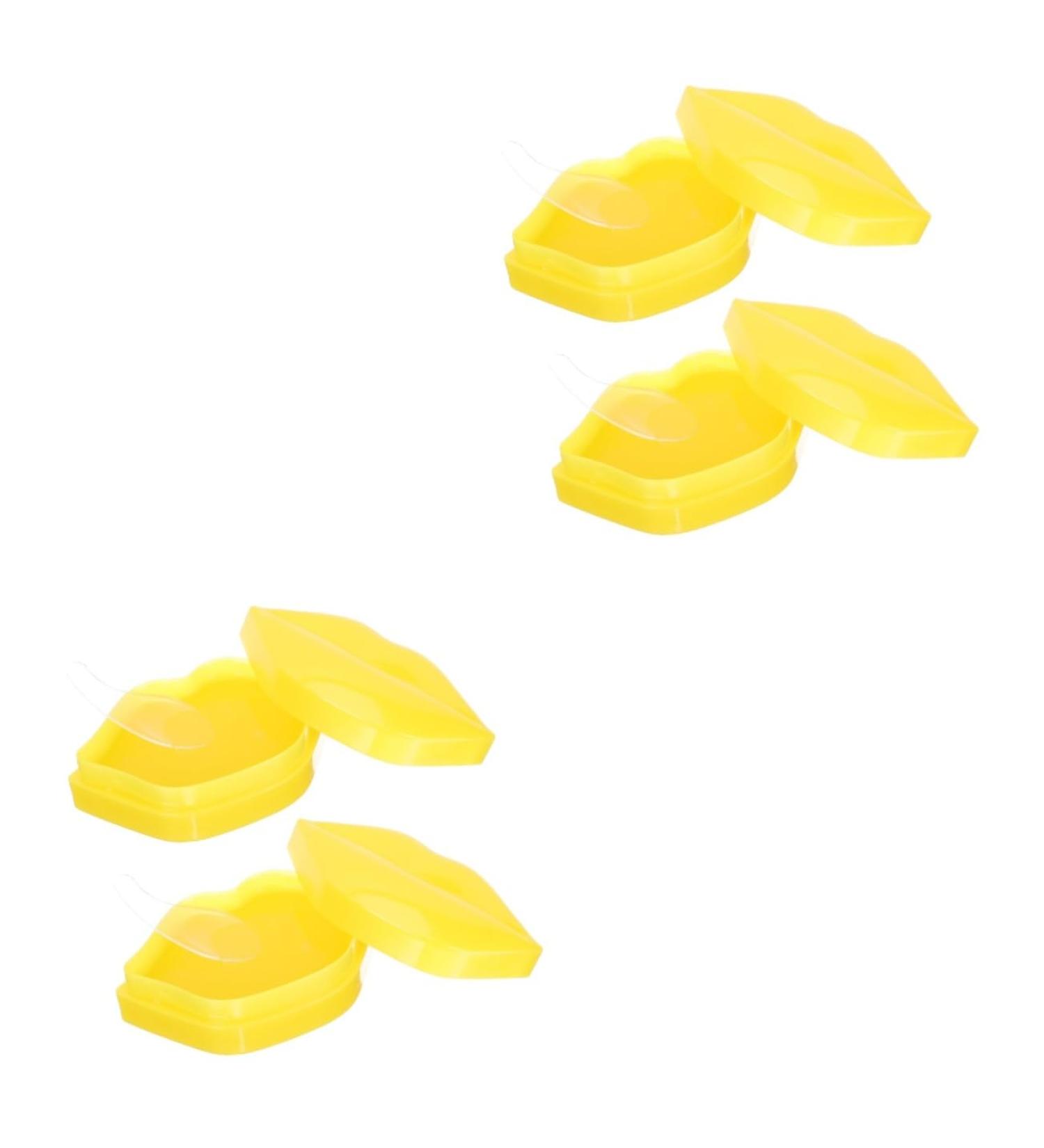 minkissy Lip Mask 4 Boxes Beauty Tools Beauty Hydrating Lip Patches Lip Sleeping Lip Madk Water Convenient Lip Films Women Cosmetic Under Mouth Patches Facial Gel Pad Lips - Buy Online on GoSupps.com