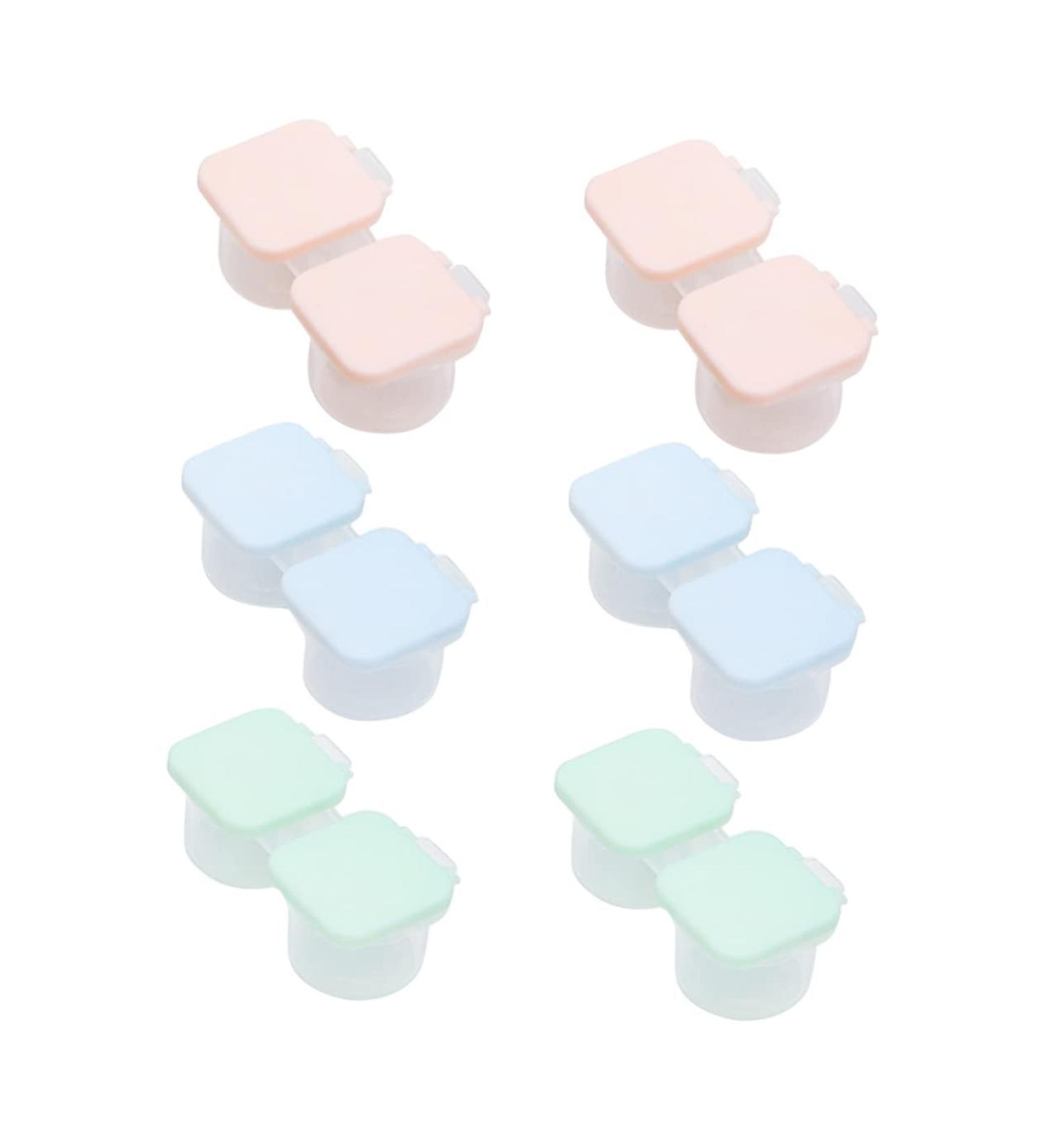 GLEAVI Set of 6 Suitcase Holders - Large Containers & Care Box - Push Type | International Shipping Available - Buy Online on GoSupps.com