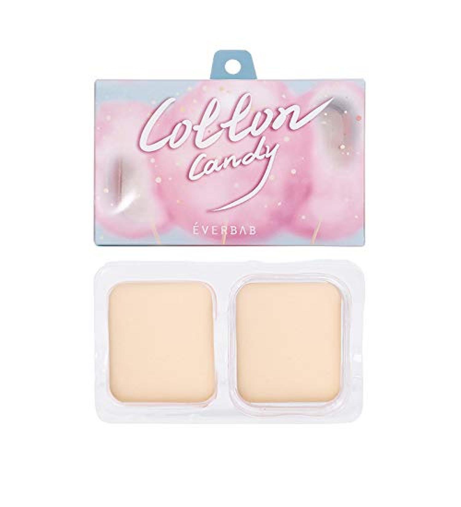 Everbab Cotton Candy Loose Powder Puff Sponge - Cute Makeup Tool 2pc/bag | Best for Flawless Finish - Buy Online on GoSupps.com