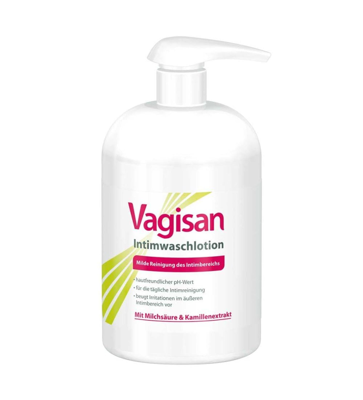 Vagisan Intimwaschlotion 500 ml - Gentle Feminine Wash for Intimate Care | Buy Online - Fast Worldwide Shipping - Buy Online on GoSupps.com