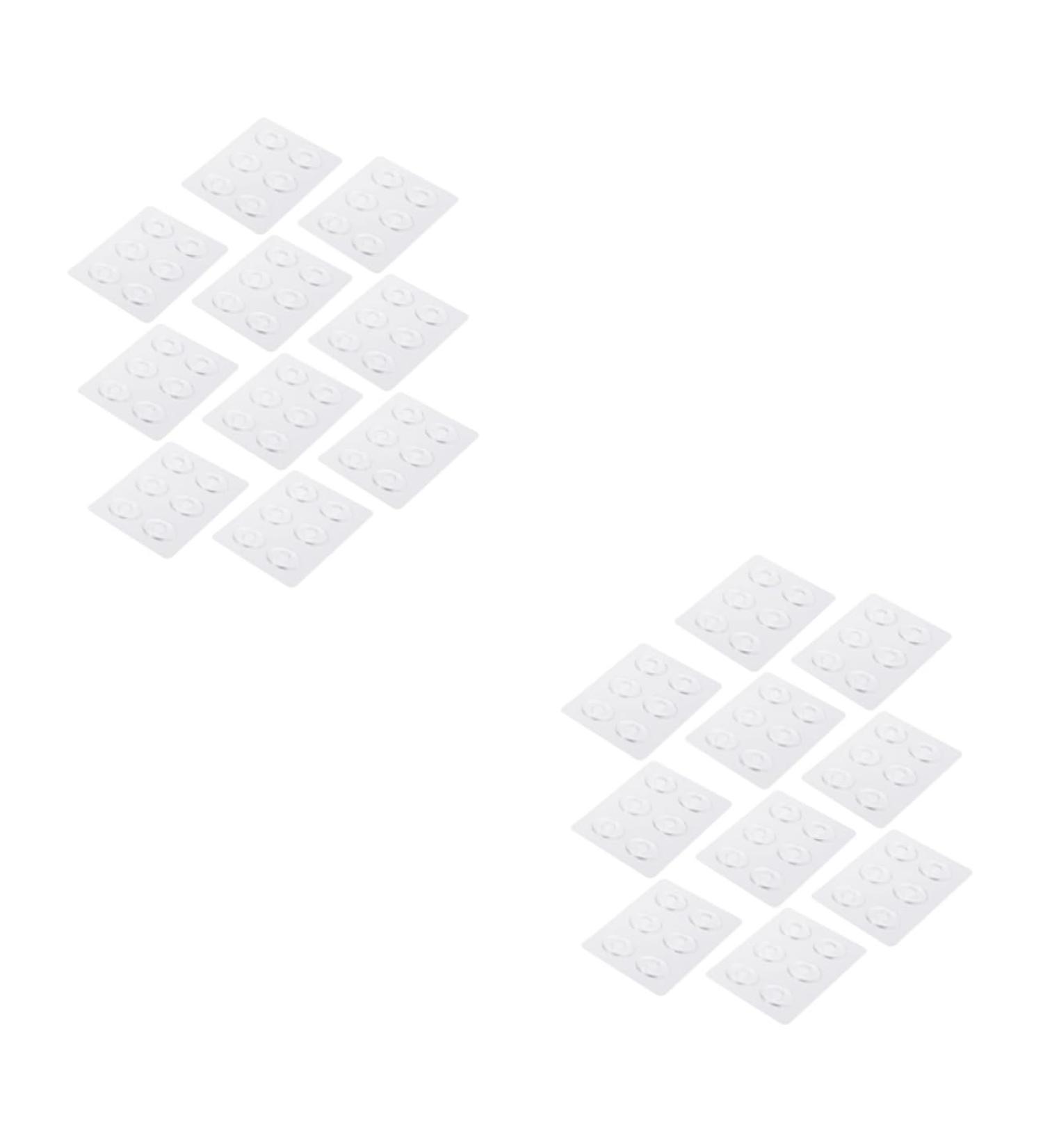 NOLITOY 20 Sheets Clear Round Heel Cushion Inserts - Comfortable Non-Heel Pads for Women | High Heel Foot Supplies - Buy Online on GoSupps.com