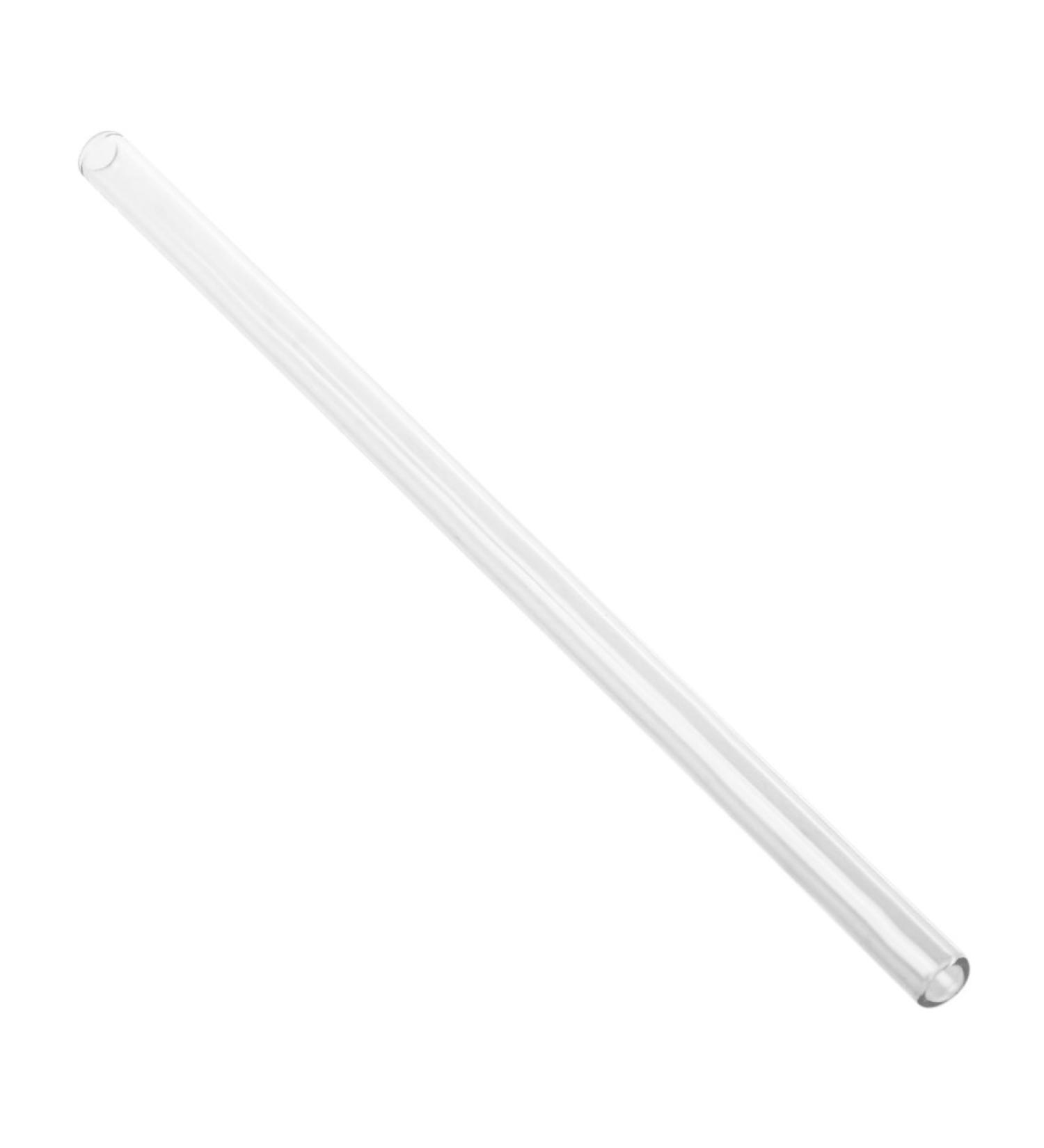 Rosrrtlm High borosilicate glass Drinking Straw Wedding Birthday Party Diameter 8mm Length 7 Inches Transparent - Buy Online on GoSupps.com