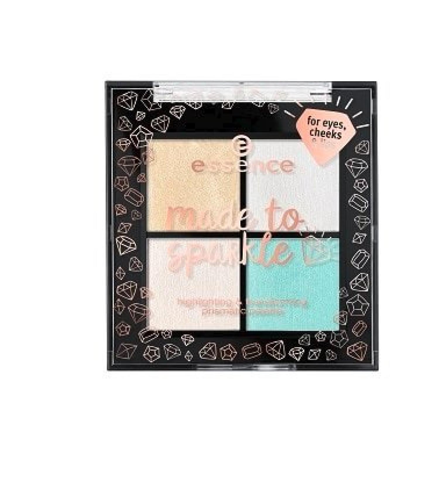 ESSENCE MADE TO SPARKLE - PRISMATIC ODYSSEY PALETTE - 01 DON'T LET ANYONE DULL YOUR SPARKLE