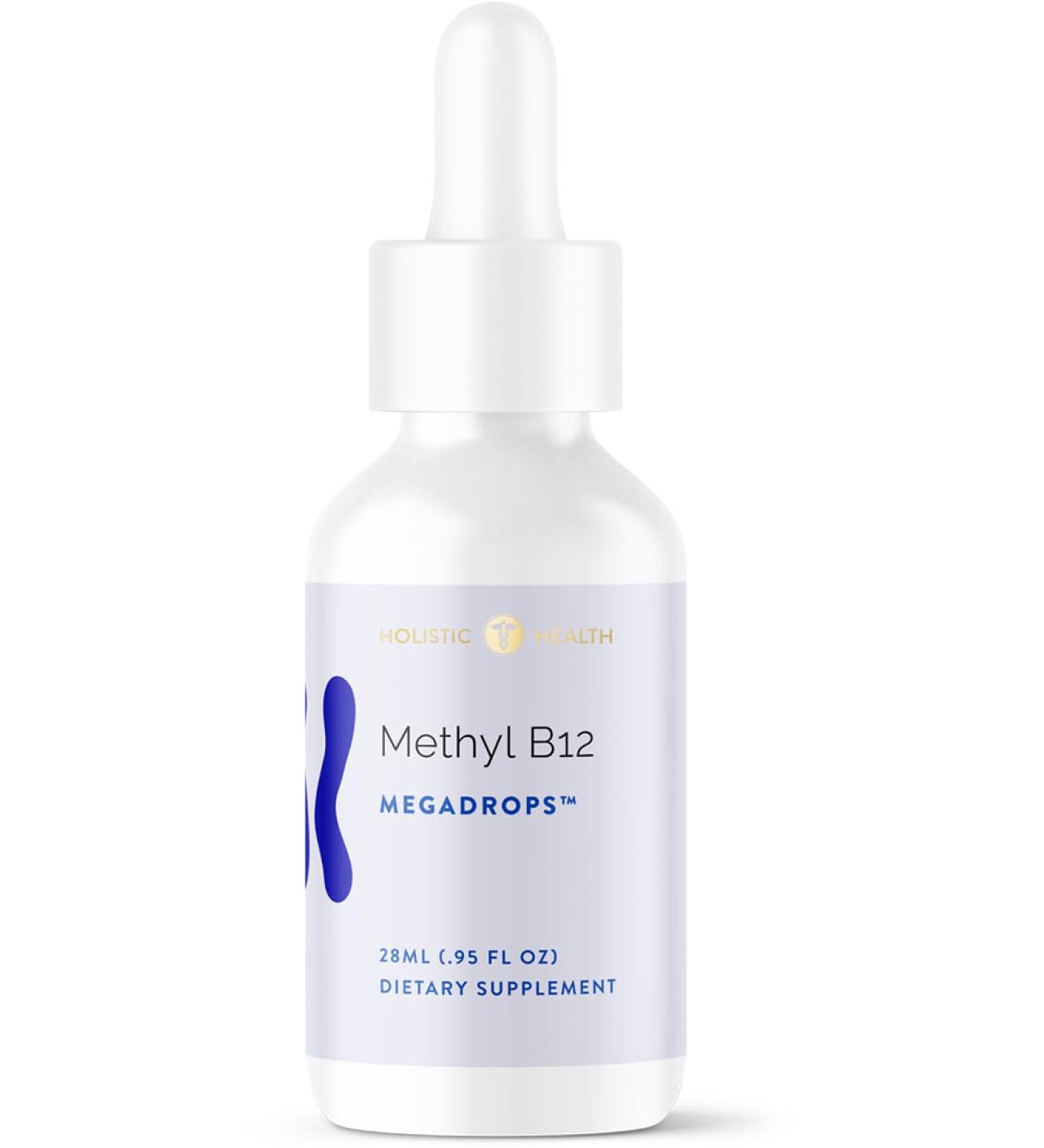 Holistic Health Methyl B12 MegaDrops 28ML (.95 FL oz) - Buy Online on GoSupps.com