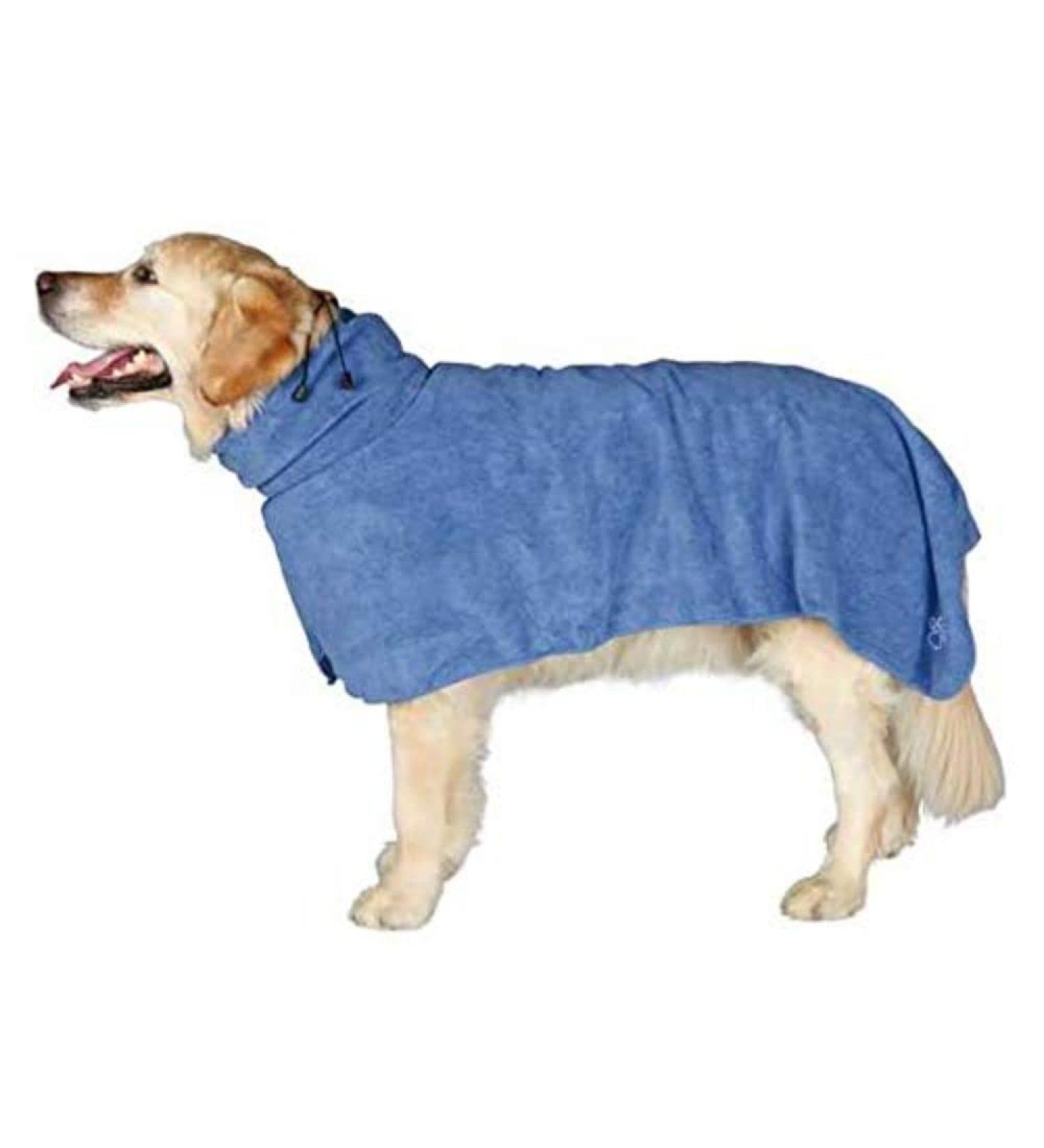 Trixie Dog Bathrobe M 50 cm Blue Medium - Buy Online on GoSupps.com
