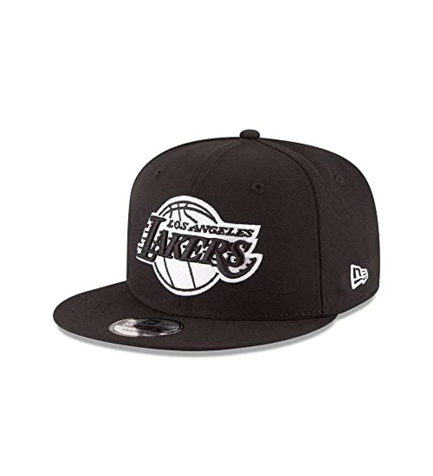 New Era NBA Men's Los Angeles Lakers 9Fifty Snapback Cap - Black | One Size - Buy Online on GoSupps.com