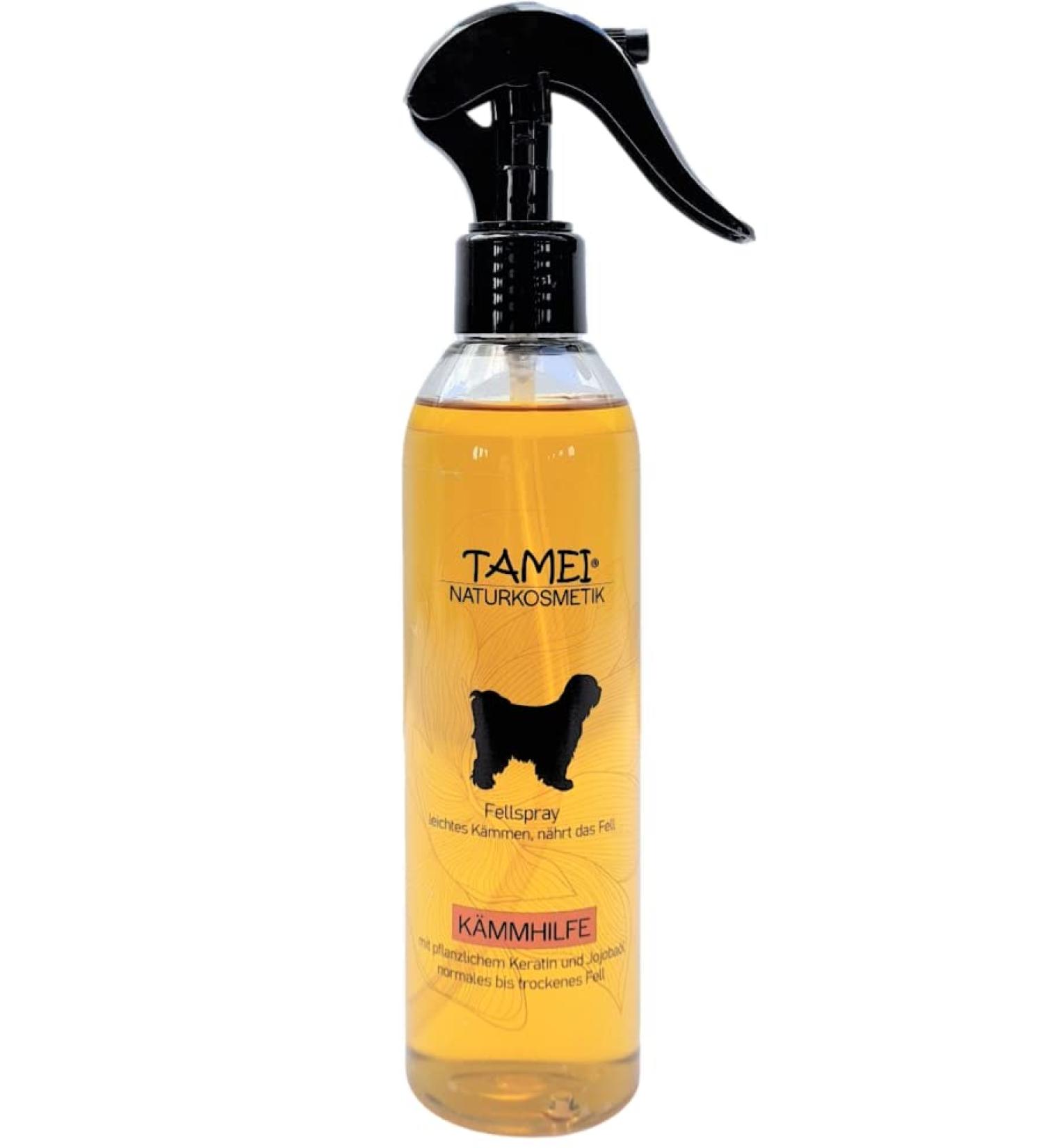 Buy TAMEI BIO Fellspray 250ml - Organic Vegan Dog Combing Aid & Care | Smooth & Vitalize Fur - Buy Online on GoSupps.com