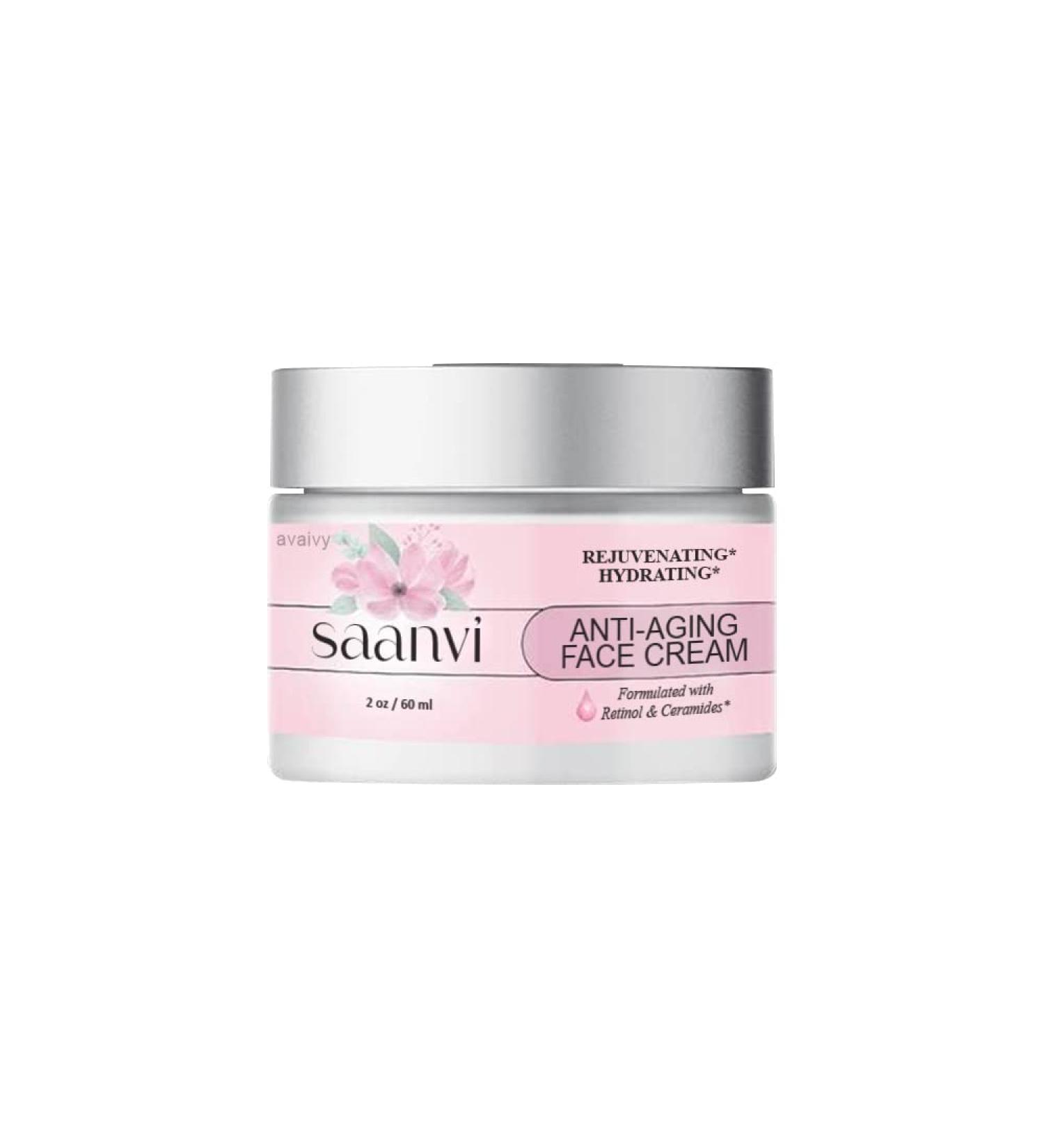 Saanvi Anti-Aging Face Cream - Revitalize Your Skin for Youthful Glow | Shop Internationally - Buy Online on GoSupps.com