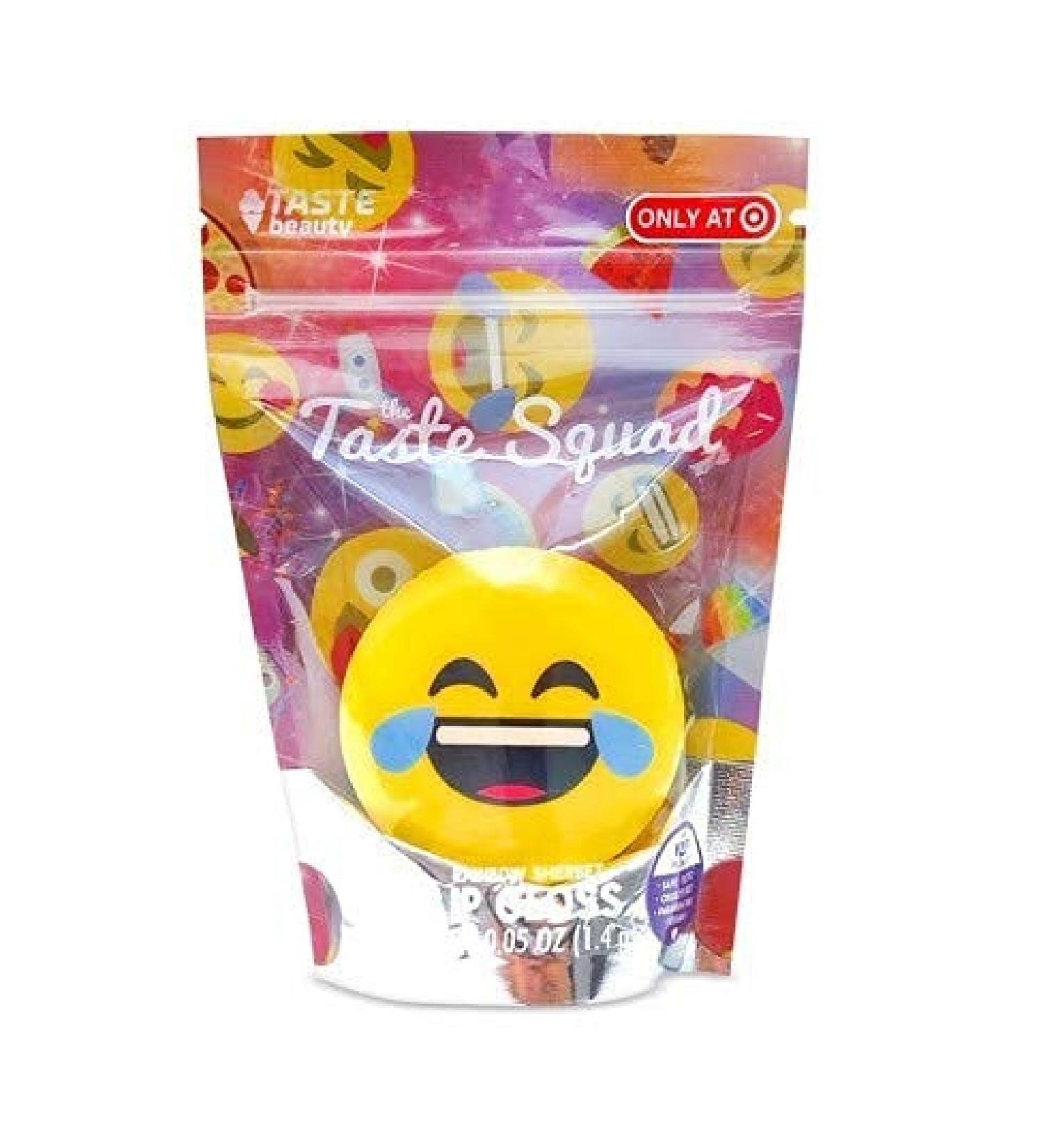 Buy Taste Beauty Heart Eyes Emoji Foil Bag Lip Gloss - International Shipping Available - Buy Online on GoSupps.com