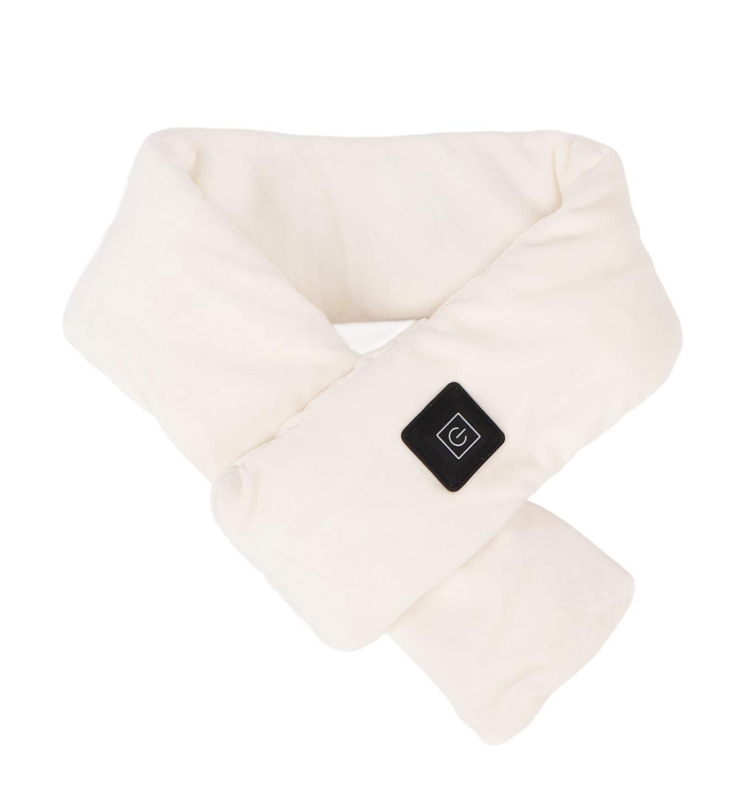 Heated Neck Cushion | Neck Heating Pillow for Pain Relief | 3 Temperature Settings | Soft USB Neck Warmer & Scarf Gift for Men & Women - Buy Online on GoSupps.com