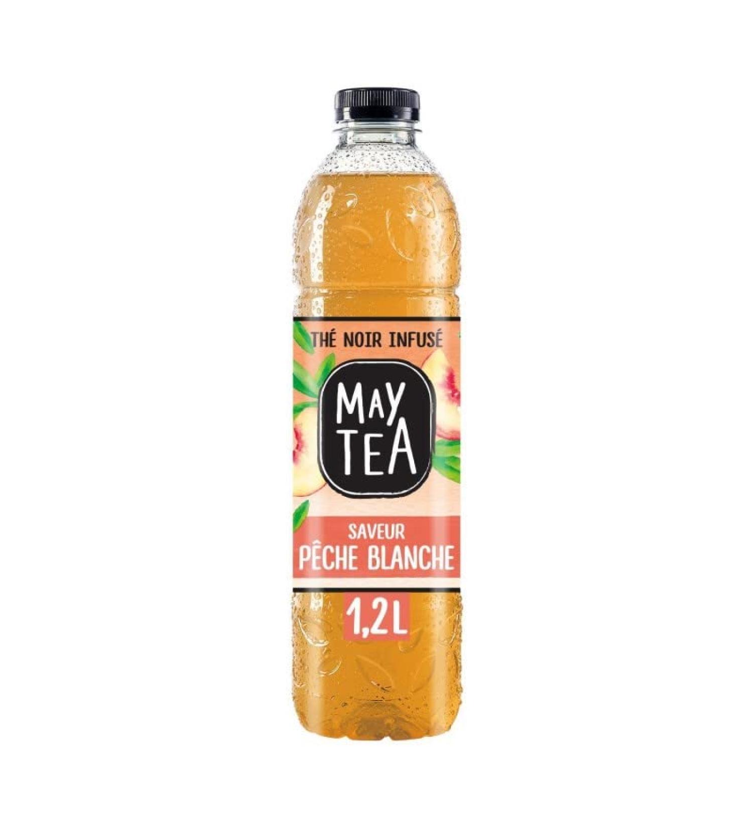 MAYTEA - Maytea The Infuse Glace P che Pet 1.2L - Lot De 4