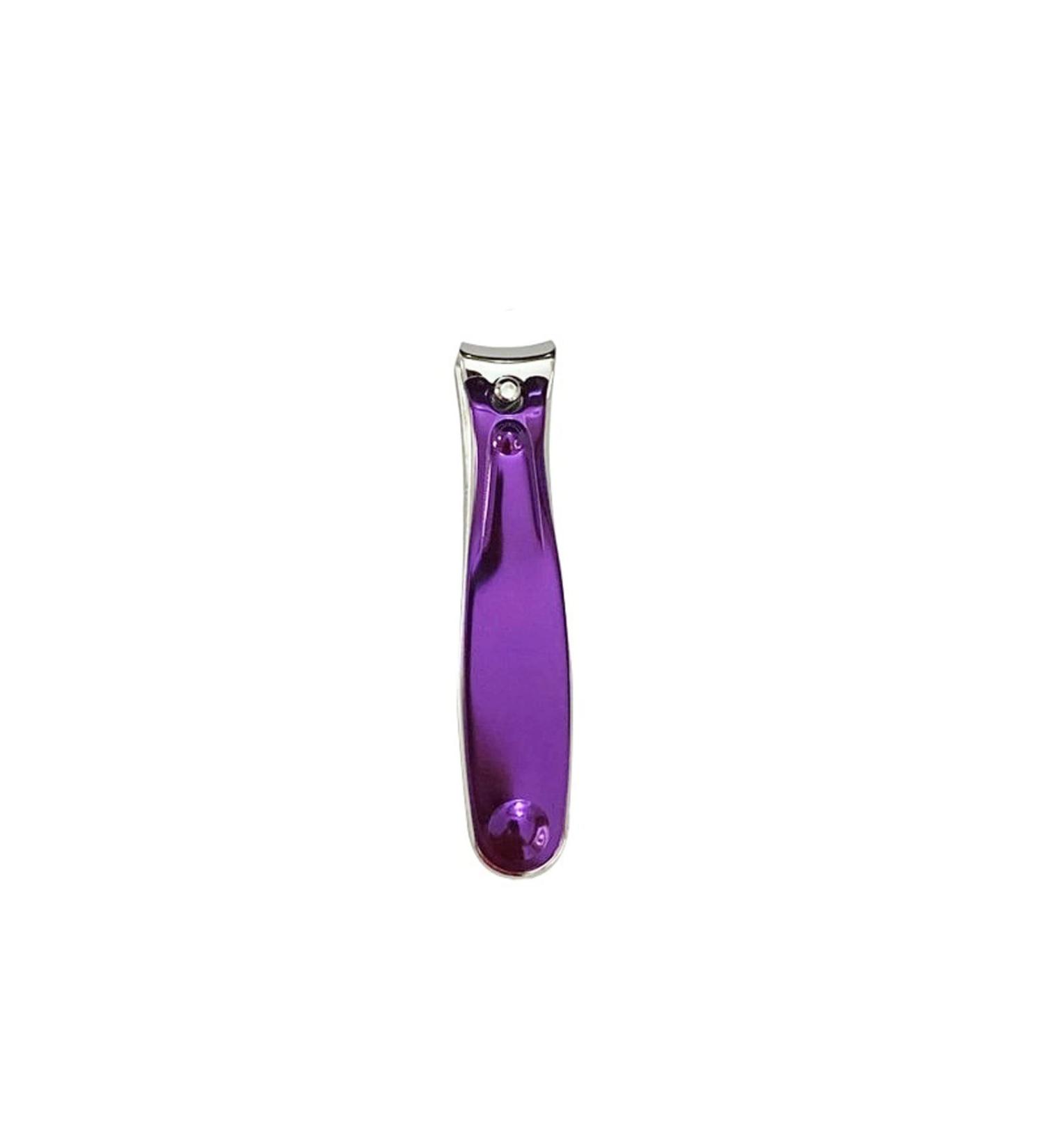 UNbit Nail Clipper Travel Purple Nail Scissors for Nails Professional Cuticle Clipper Carbon Steel Fingernail Gift - Buy Online on GoSupps.com