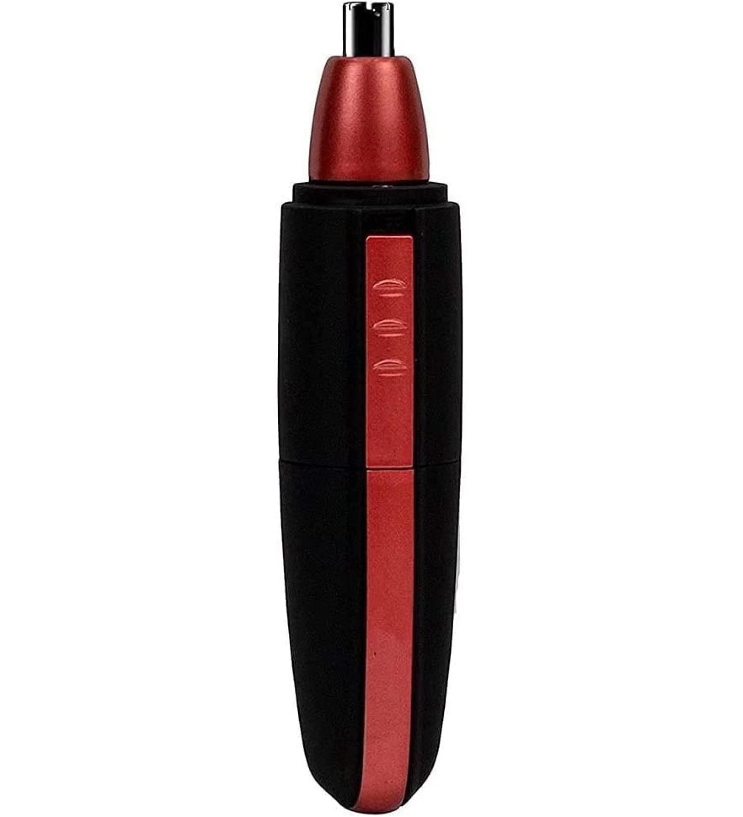 Nose Hair & Eyebrow Trimmer for Men - Waterproof Painless Easy to Clean Portable Battery Operated (Black - Buy Online on GoSupps.com