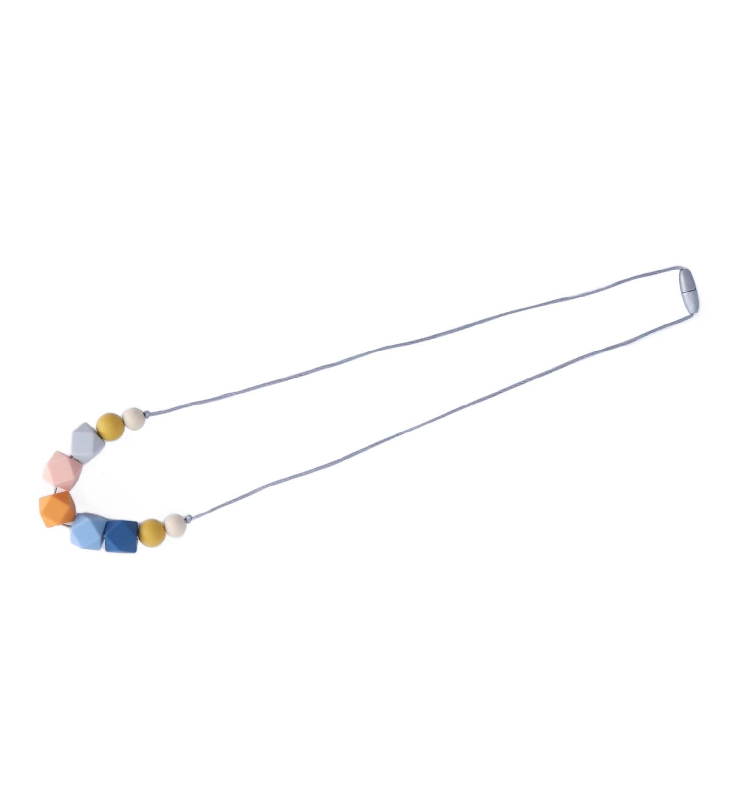 Portable Food Grade Silicone Baby Teether - Style 2 | High Flexibility Teething Collar for Babies - Buy Online on GoSupps.com