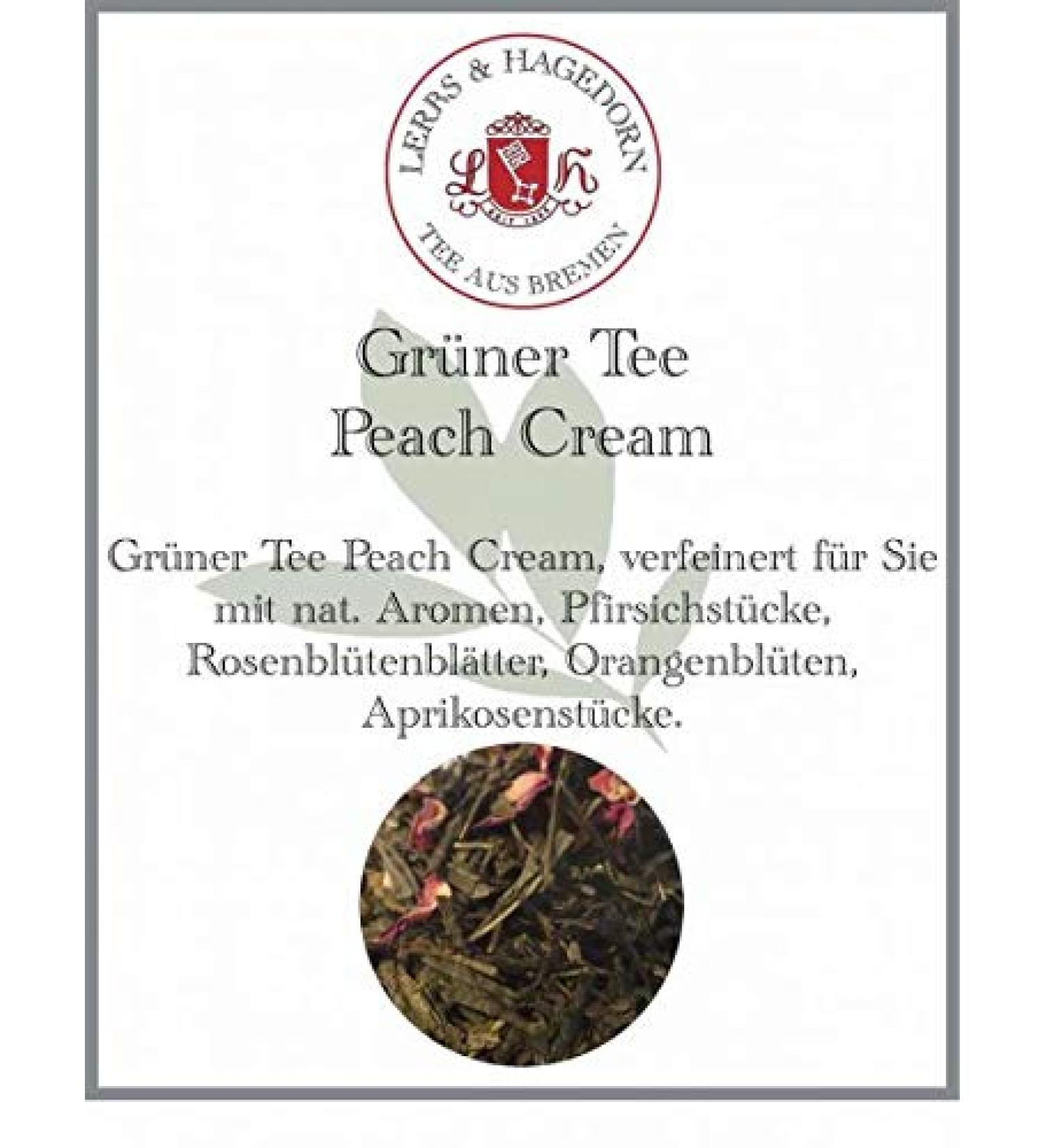  Lerbs & Hagedorn Peach Green Tea Cream 250g - Buy Online on GoSupps.com