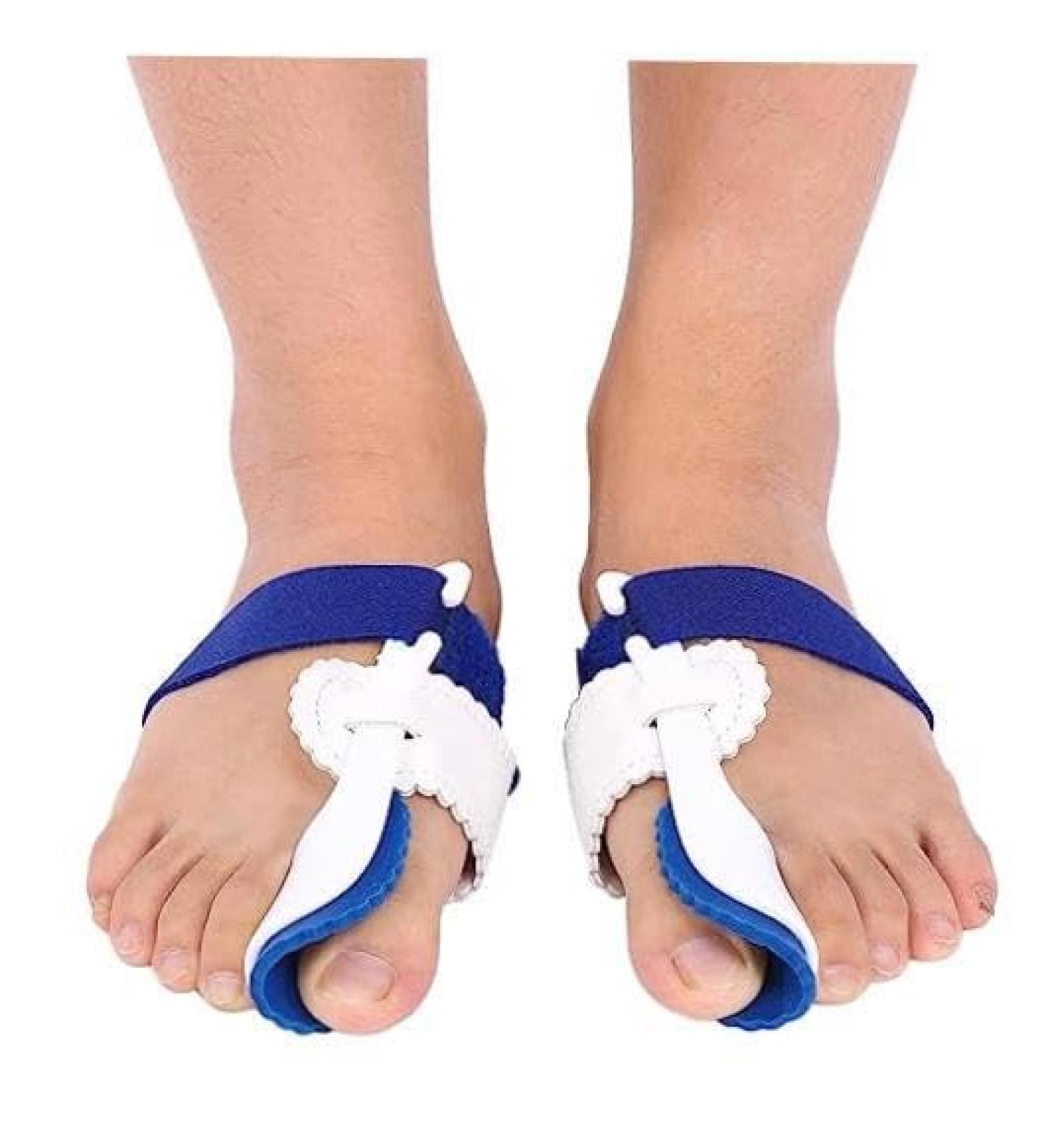 Adjustable Bunion Toe Corrector | Hallux Valgus Relief for Men and Women | Foot Pain Straightener & Protector with Night Splint - Buy Online on GoSupps.com
