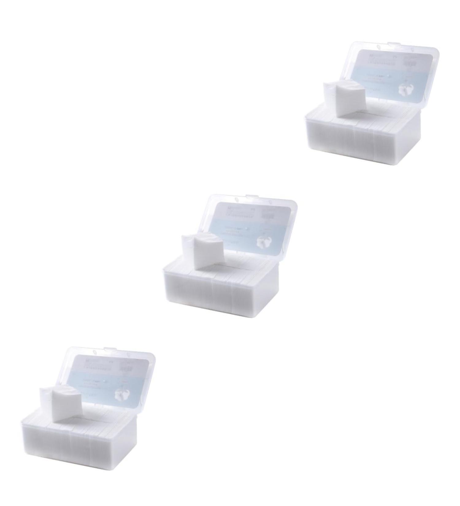 Mipcase 3000 Pcs Makeup Pads - Facial Pads Nail Polish Remover Safe Sponges & Wipes for Women - Cosmetic Cotton Pads for Cleansing & Makeup Removal - Buy Online on GoSupps.com