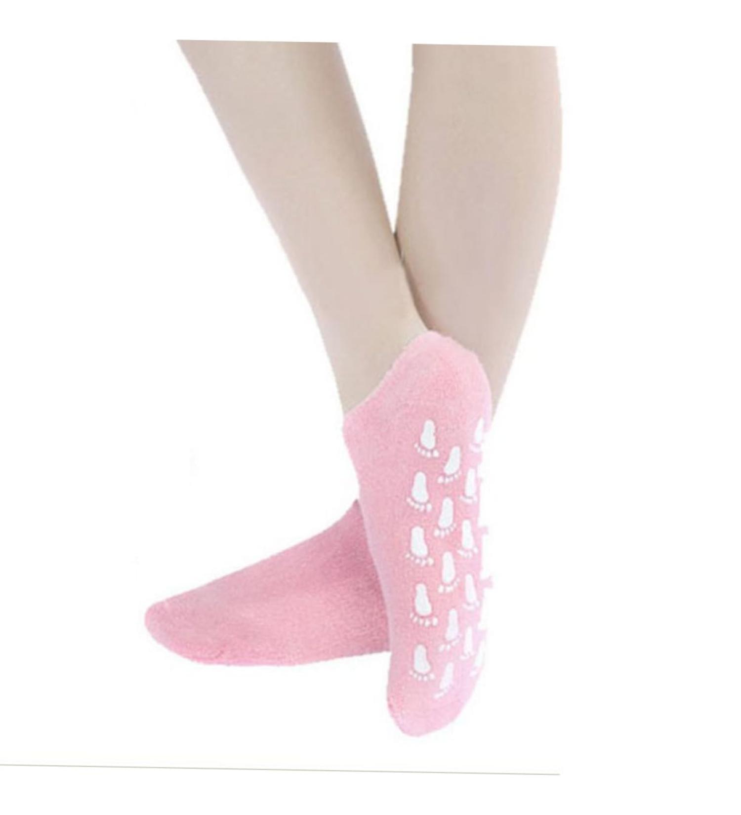 Beavorty Overnight Gloves Women s Socks Gel Spa Socks Spa Gel Gloves Gel Socks Pink Gel Socks for Dry Feet Gloves Pink Socks and Gloves Moisturizing Gel Repair Miss Short Boots Cosmetic - Buy Online on GoSupps.com