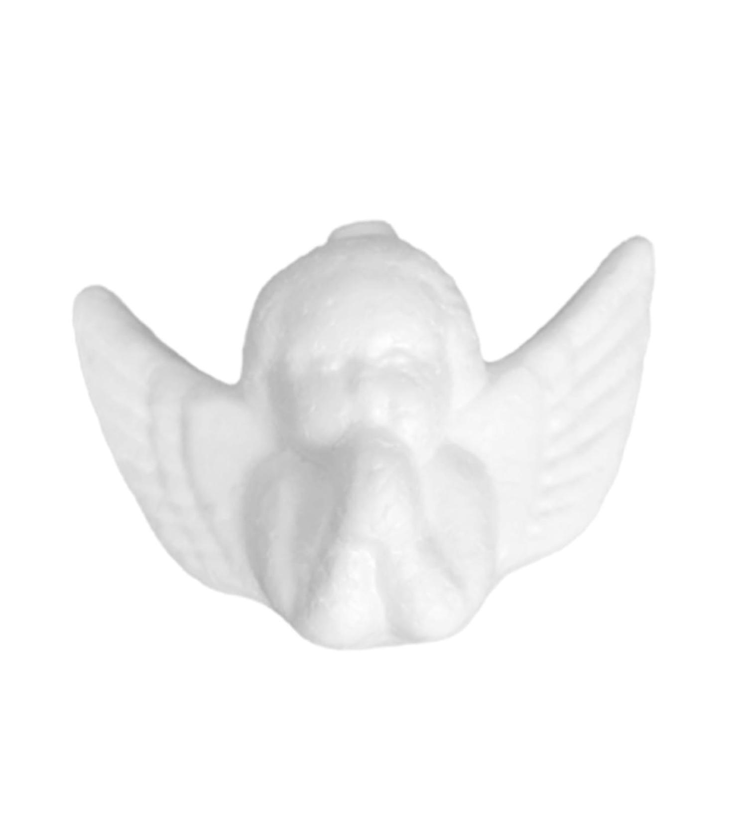 Lurrose 25pcs Models Decor Statue Pe Foam Mould Shape Ornament Christmas Angel Crafts Angel Ball Child Cupid - Buy Online on GoSupps.com