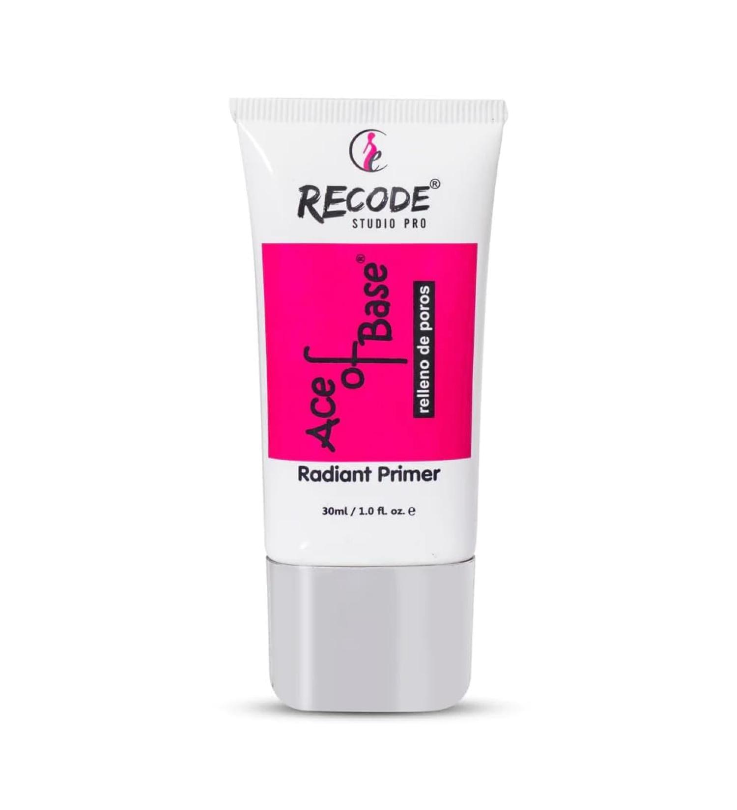 Ace of Base Radiant Primer for Face Makeup 30ml | Shimmery Finish |Applicable on all skin types | Blurs Fine Lines Wrinkles & Pores - Buy Online on GoSupps.com