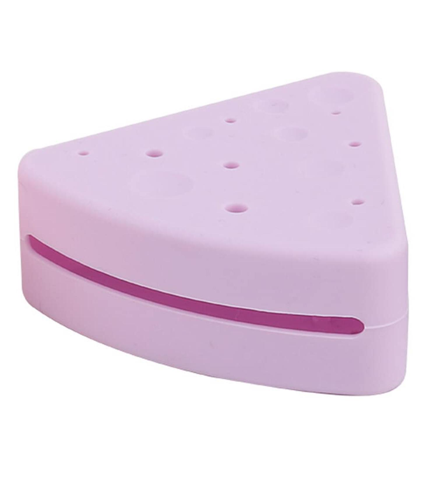 Beaupretty Silicone Beauty Powder Puff Storage Tool | Breathable Purple Makeup Sponge Holder & Cosmetic Case - Buy Online on GoSupps.com