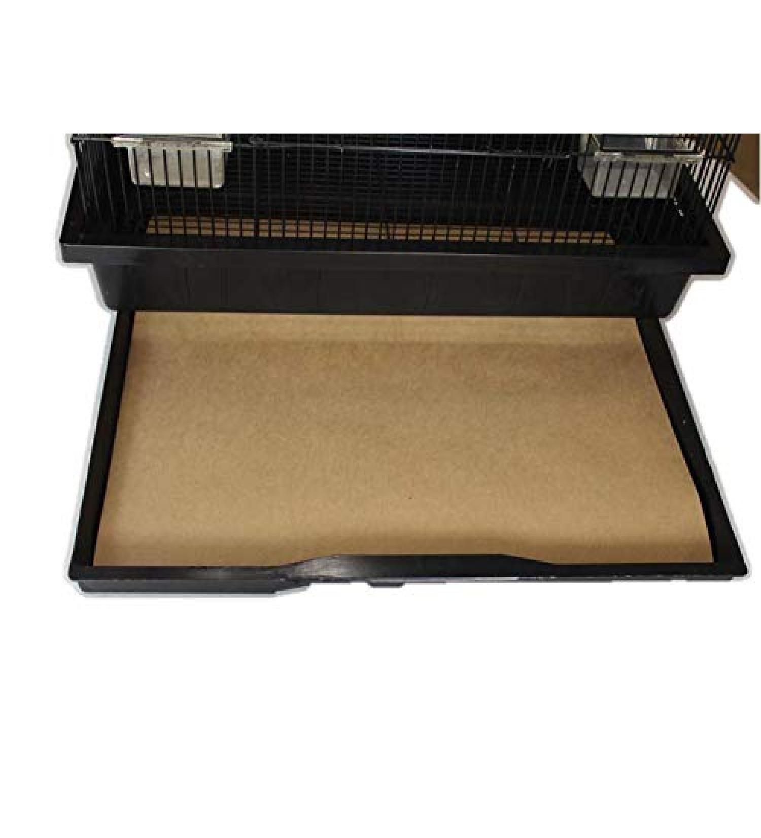 BirdCageLiners - Medium Cages - Custom Size - 150 Count - 40 Pound Kraft Paper - Up to 300 Ft of Paper - Buy Online on GoSupps.com