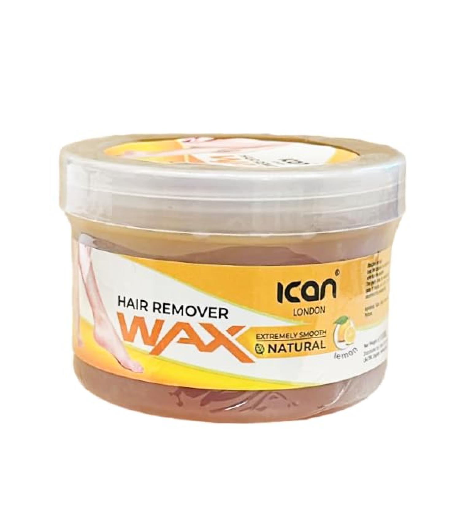 ican London Extremley Smooth Natural Hair Remover Warm Wax 1kg (1000g) (Lemon) - Buy Online on GoSupps.com