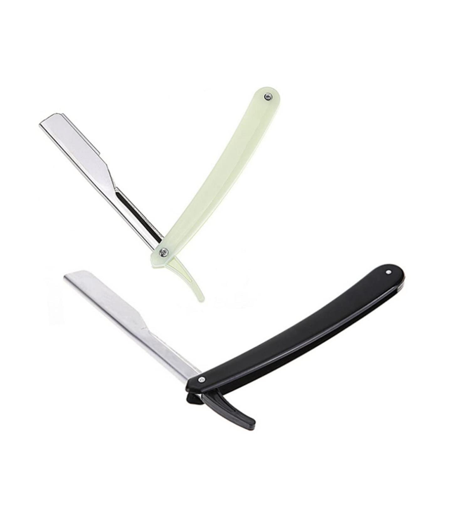 Shop Minkissy Classic Vintage Metal Razor for Men - Straight Bald Head Shaving Tool | International Shipping Available - Buy Online on GoSupps.com