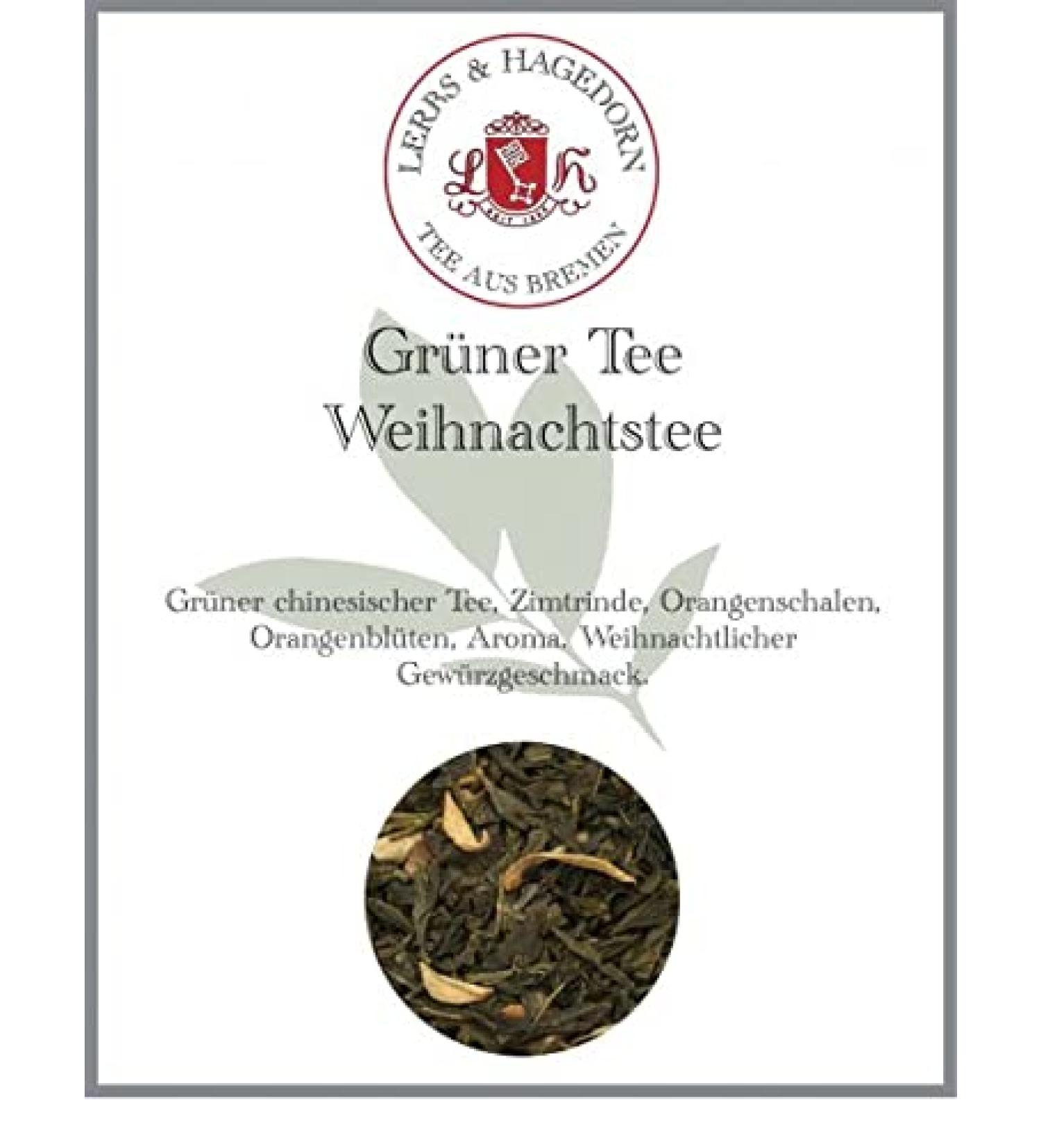  Lerbs & Hagedorn Christmas Green Tea 250g - Buy Online on GoSupps.com