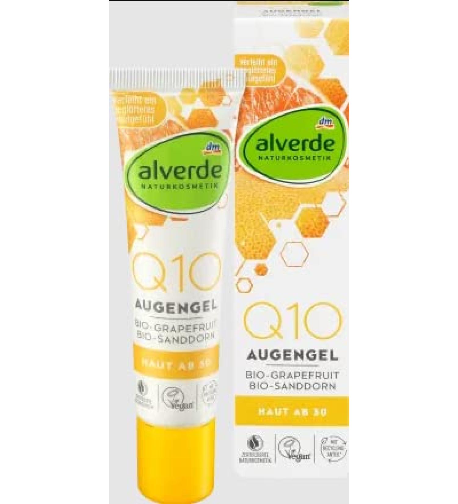 alverde NATURAL COSMETICS Q10 Eye Gel 15ml