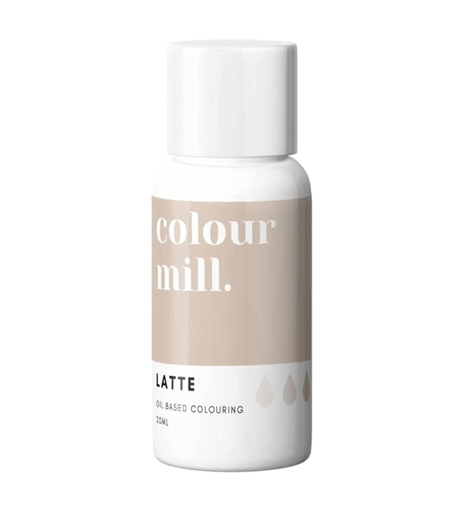 Colour Mill Oil Based Next Genertion Edible Food Paint Colouring for Buttercream Fondant Sugarpaste Icing and Chocolate - Latte 20ml