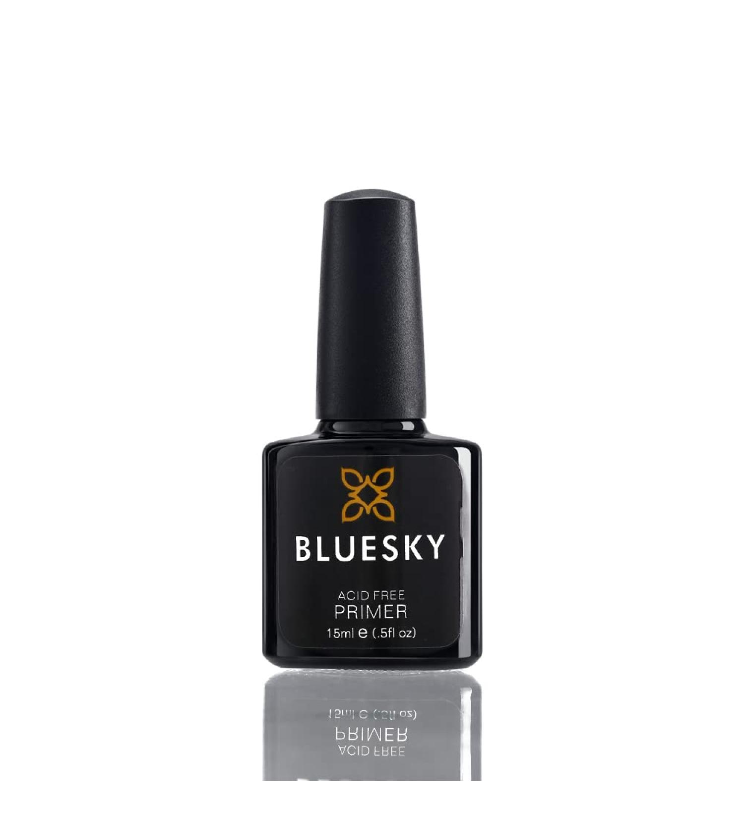 Bluesky Nail Primer For Gel Nails - Large Acid Free Gel Nail Prep Bonder Strong Gel Polish Adhesion Prevents Gel Nail Polish Lifting and Peeling 15ml 15 ml (Pack of 1)