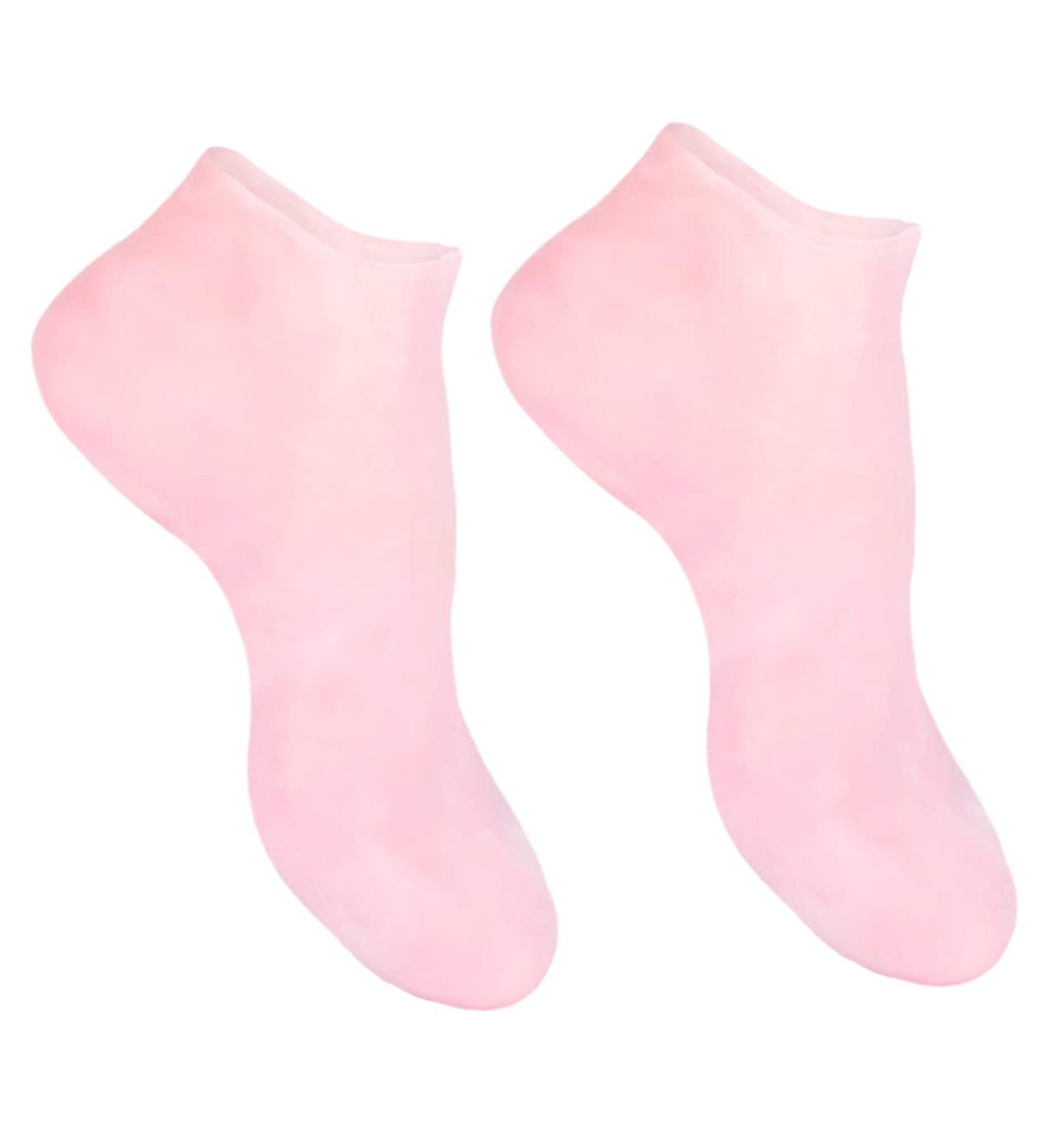 minkissy 1 Pair Sock Moisturizing Foot Skin Protect Soles Foot Lotion Skin Soles Moisturizing Gel Booties Humidor Gel Foot Skin Silicone Moisturing Foot Pink Women's Spa Sebs Moisturize 38X7.5X1cm - Buy Online on GoSupps.com